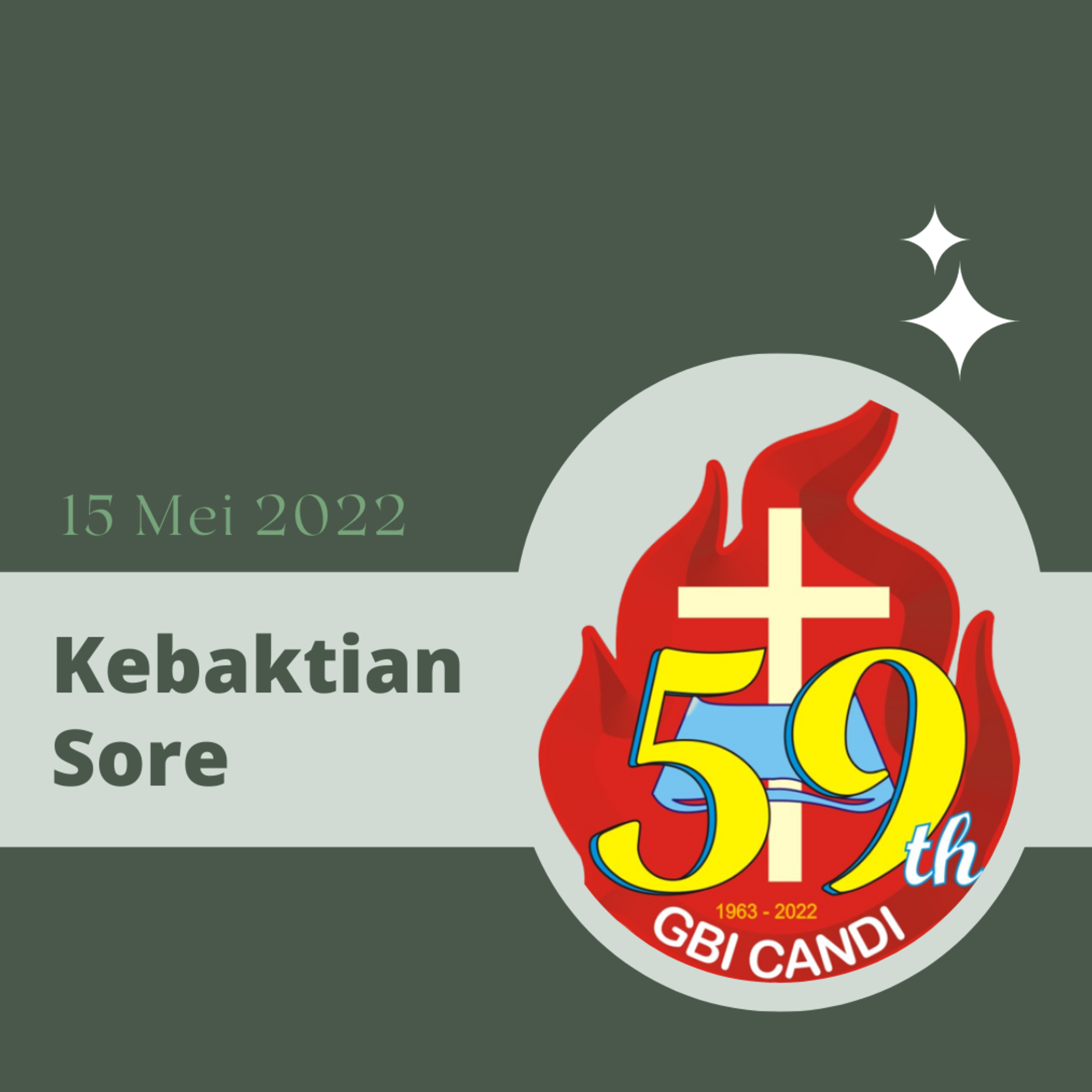 Kebaktian Soree, 15 Mei 2022 episode artwork