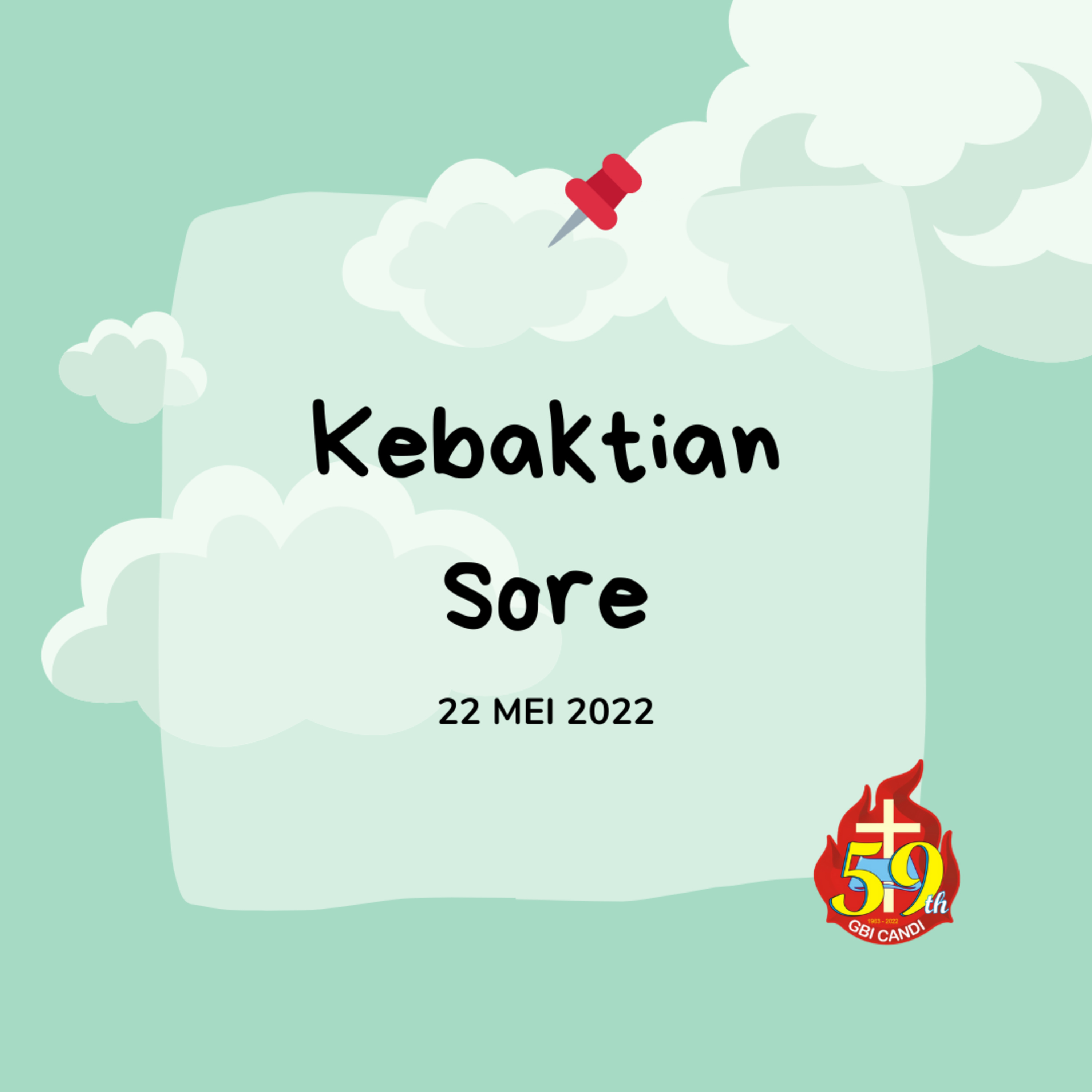 Kebaktian Sore, 22 MEI 2022 (LIVE) episode artwork