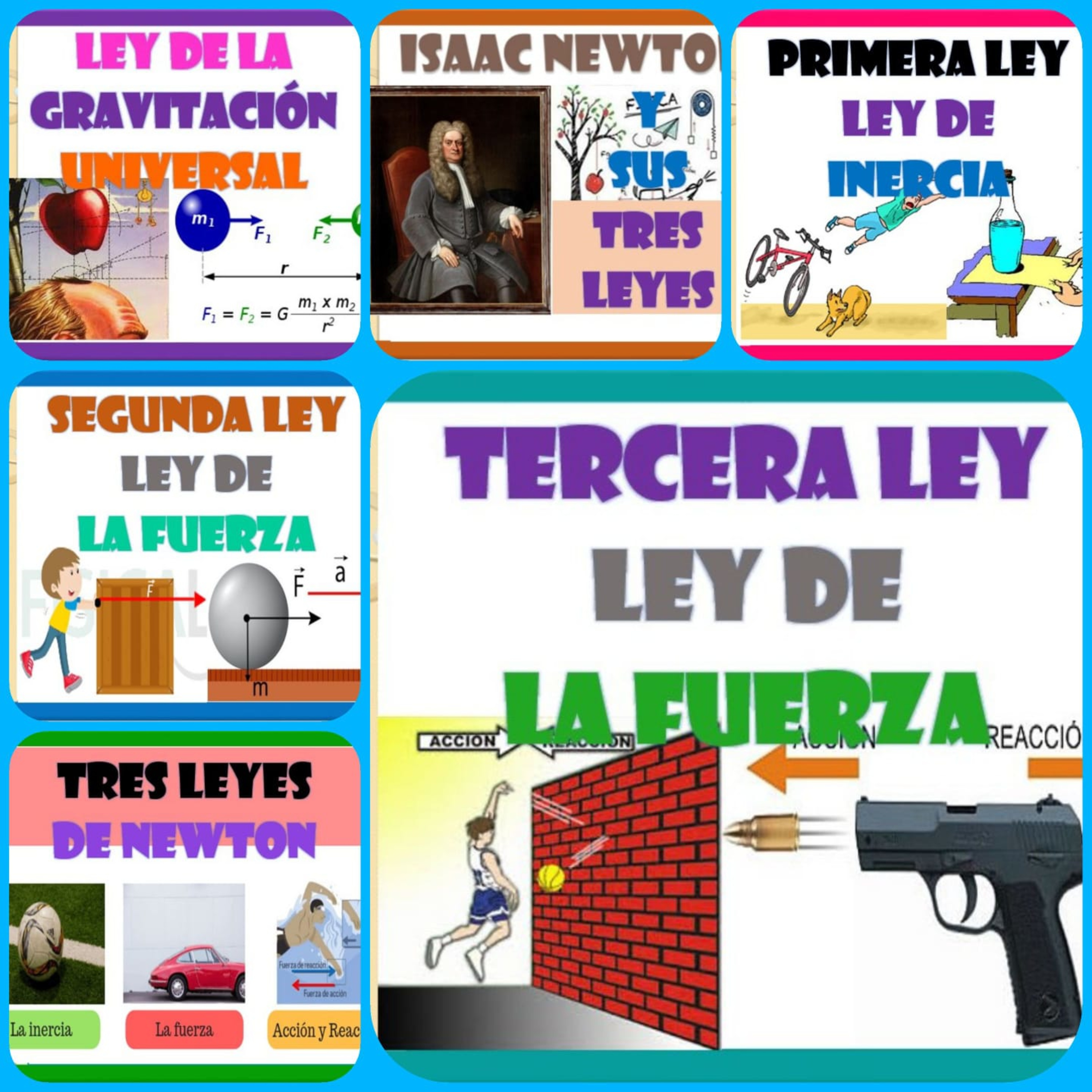 Newton y sus tres Leyes