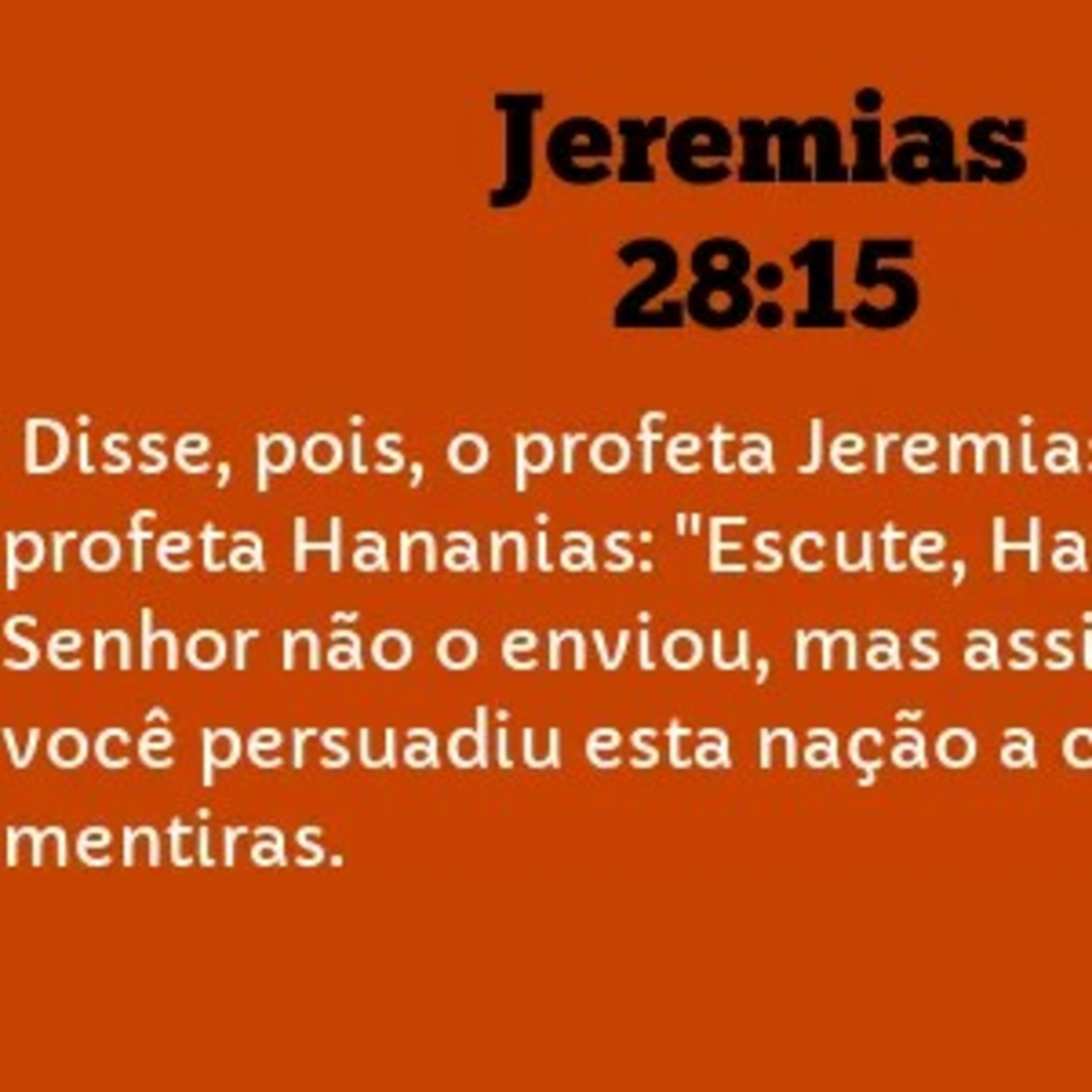 Jeremias 28 episode artwork