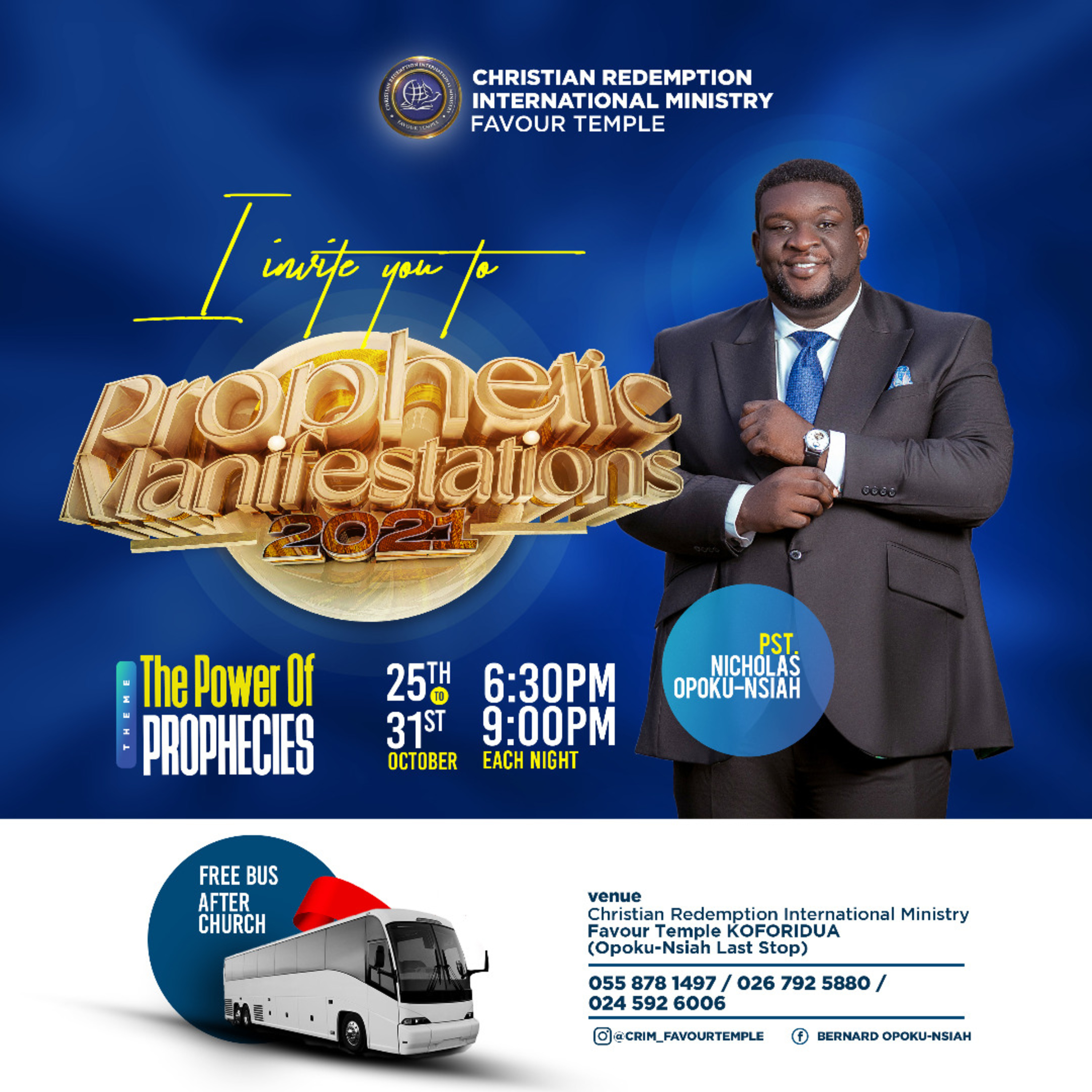 Snr. Prophet Bernard Opoku Nsiah