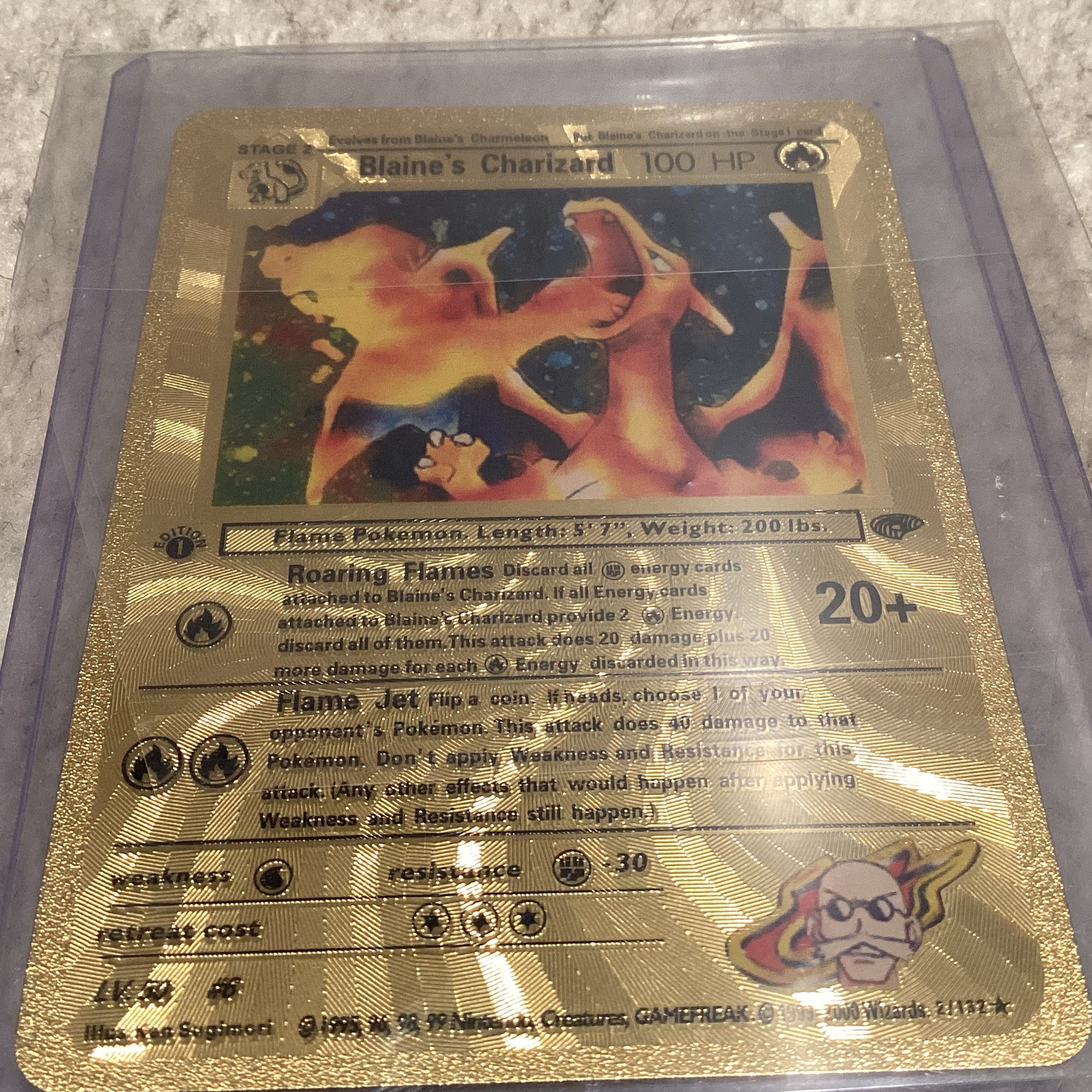 How I bought the golden blaines charizard… (and scammed myself)