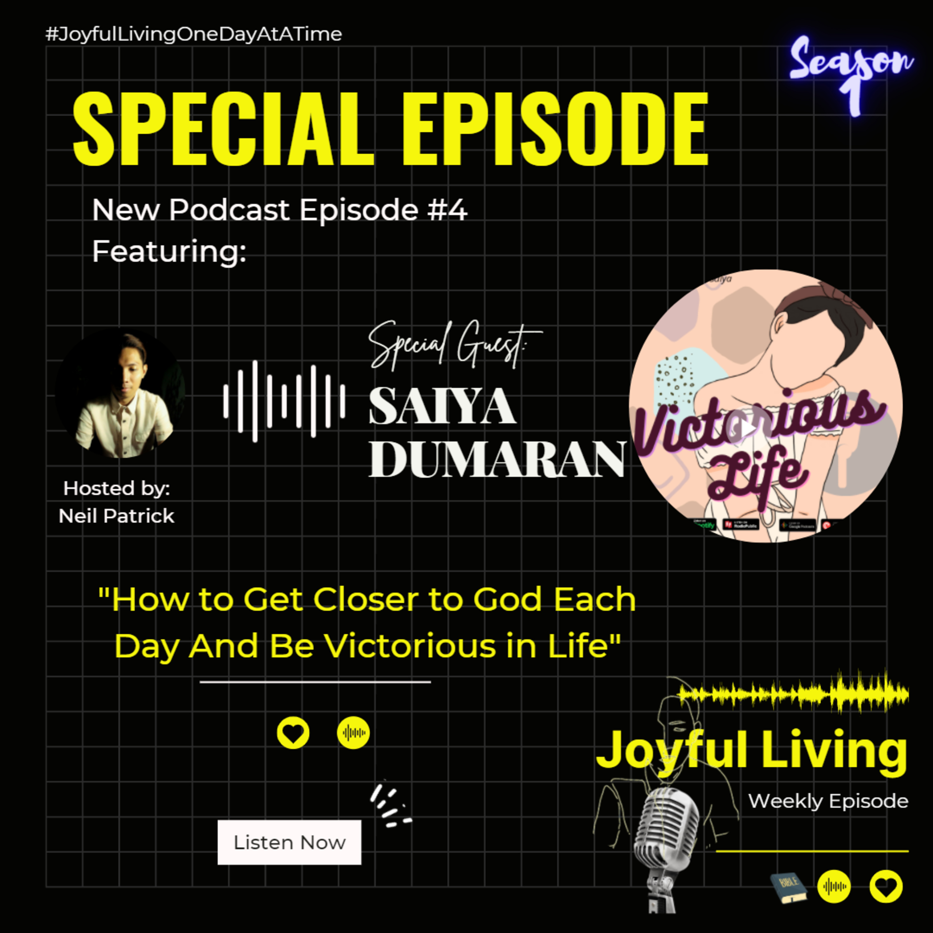 Joyful Living One Day at A Time with Neil Patrick Libiran