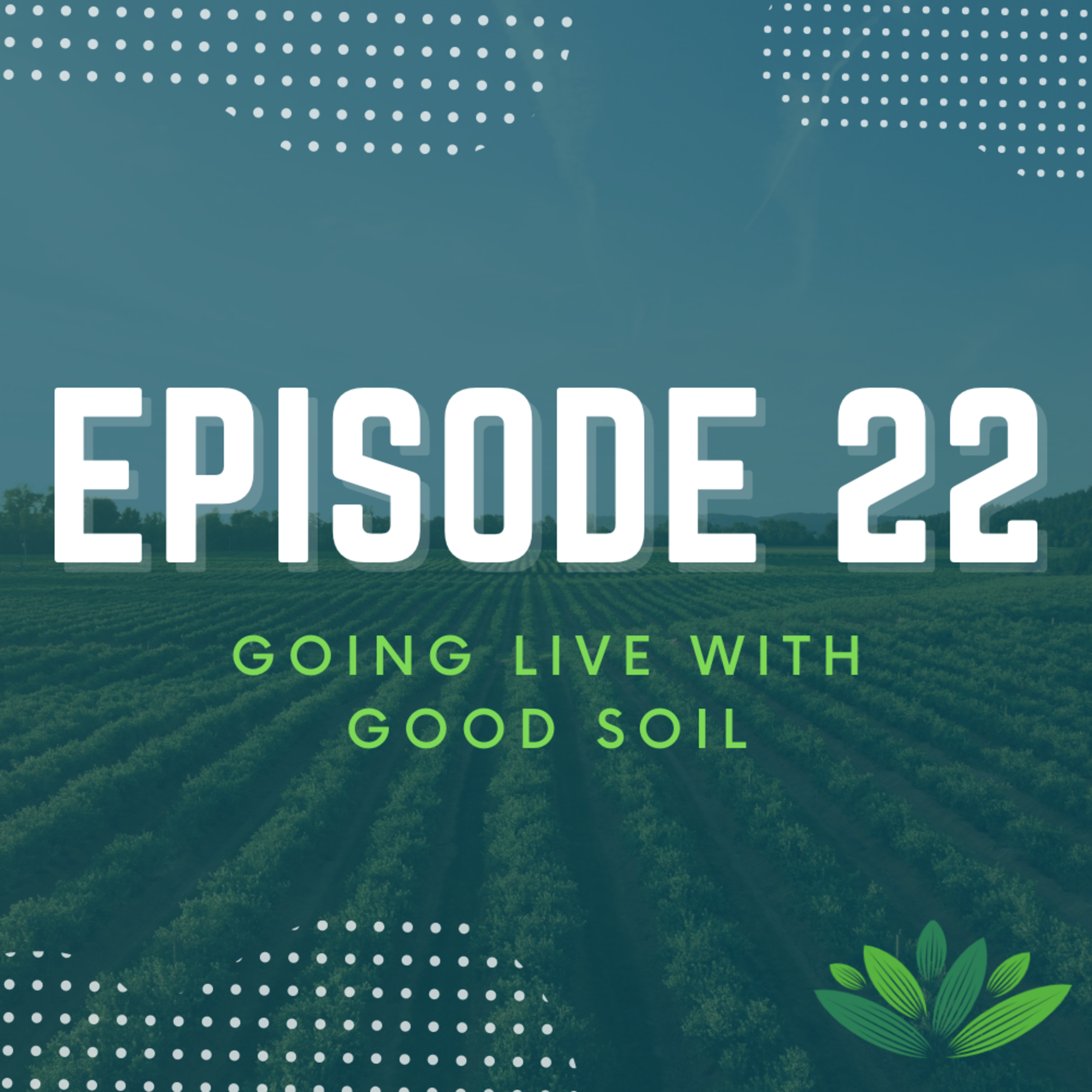 Going Live With Good Soil