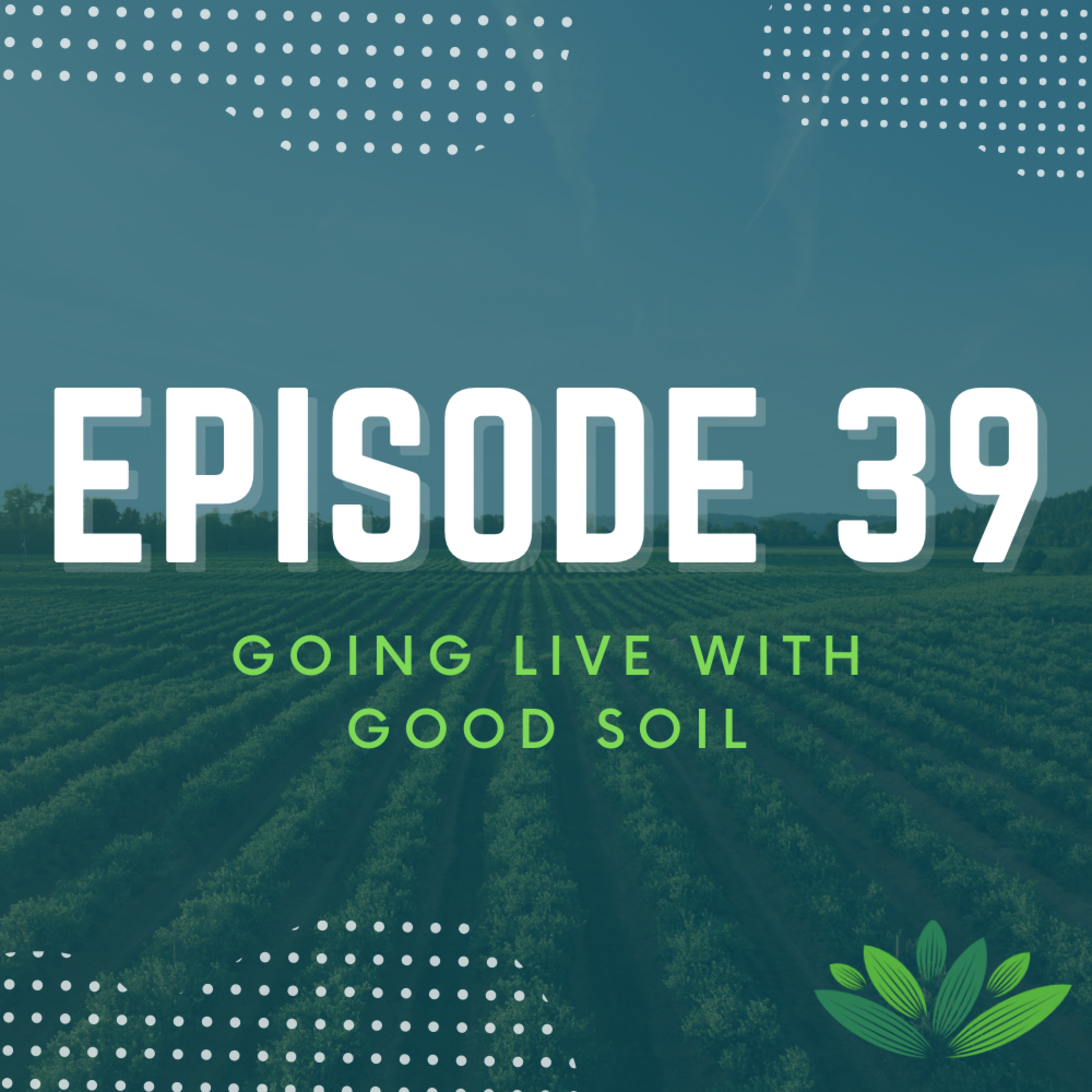 Going Live With Good Soil