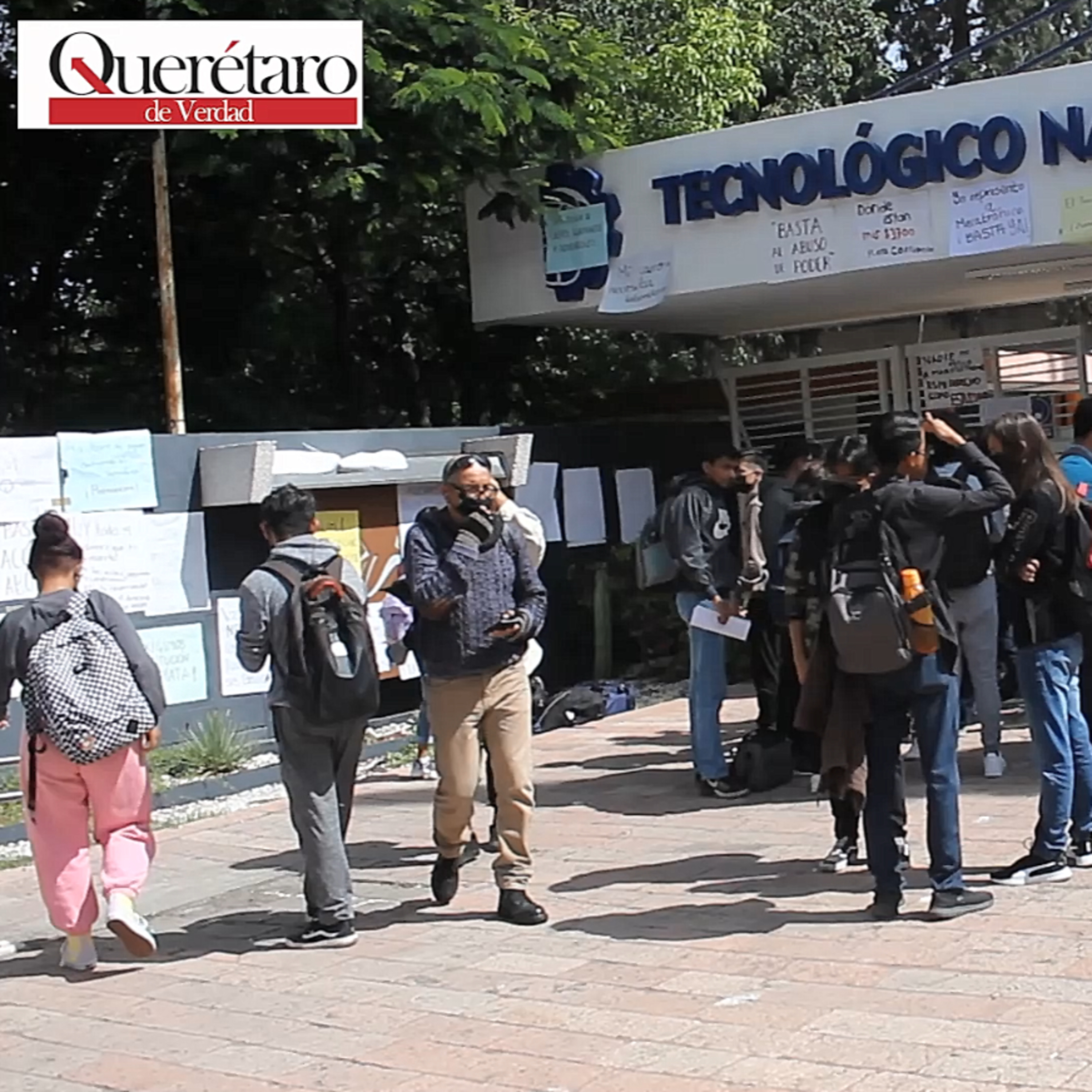 Sindicato y alumnos de la #ITQ realizan marcha y denuncian de irregularidades.  episode artwork