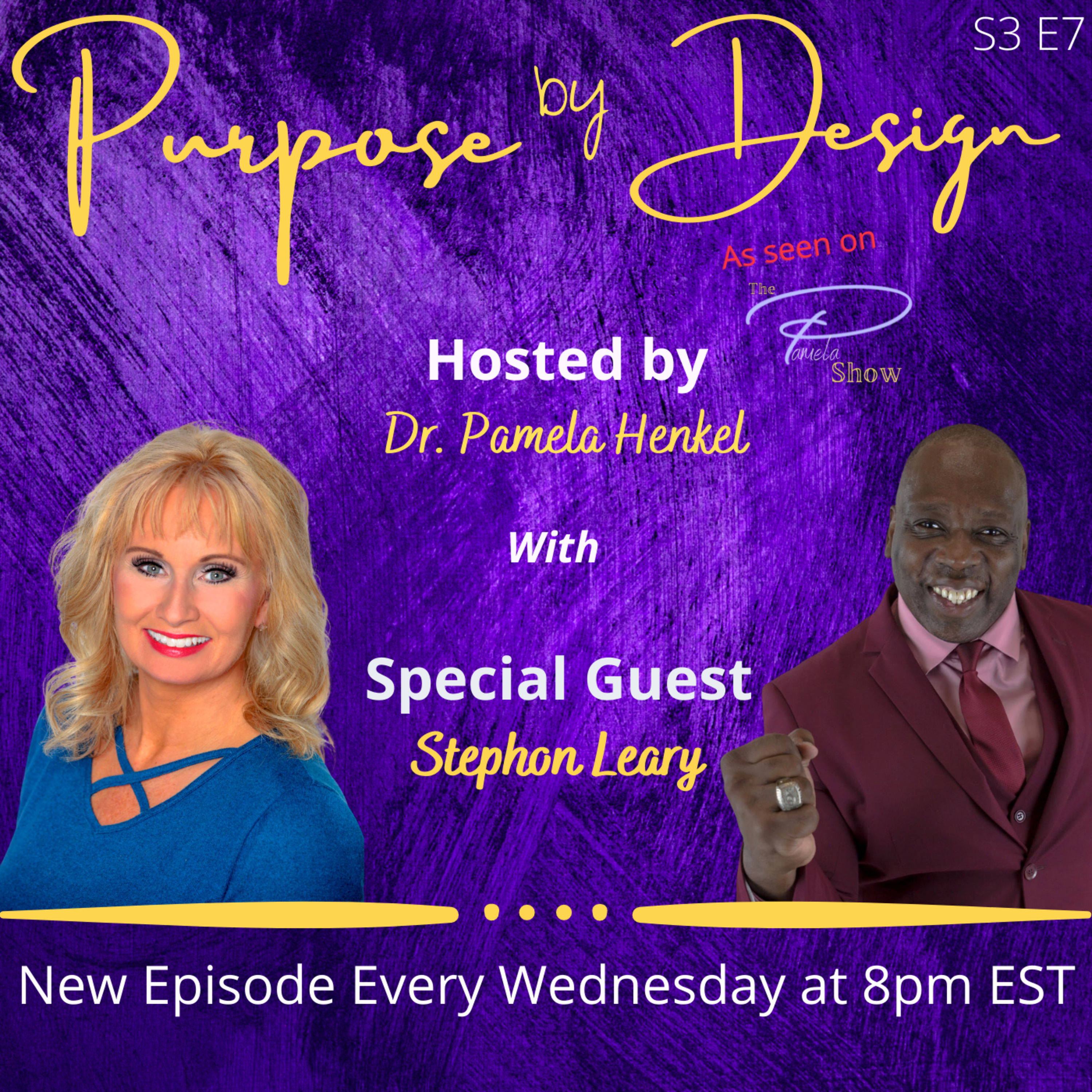 Dr. Pamela presents PURPOSE BY DESIGN