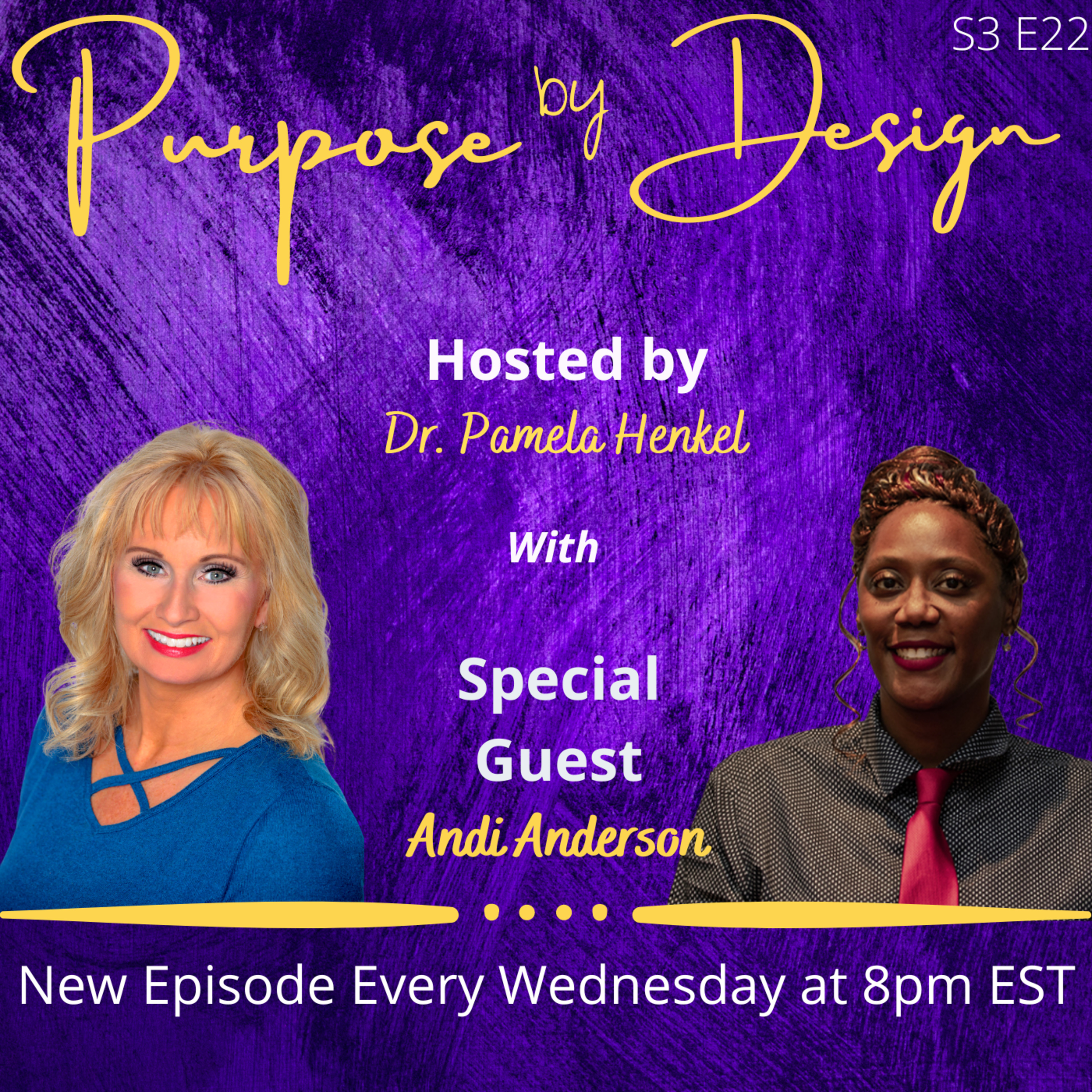 Dr. Pamela presents PURPOSE BY DESIGN