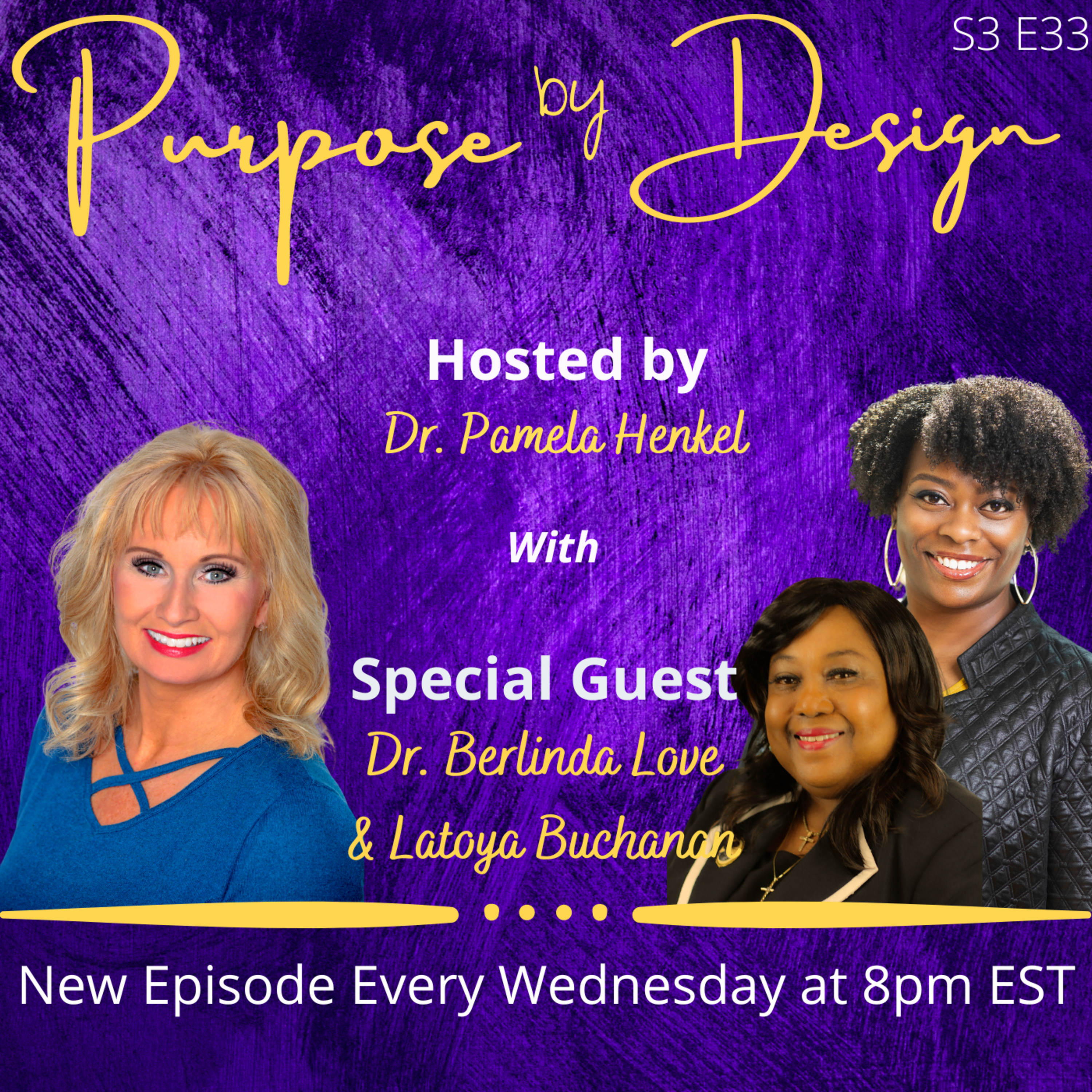 Dr. Pamela presents PURPOSE BY DESIGN