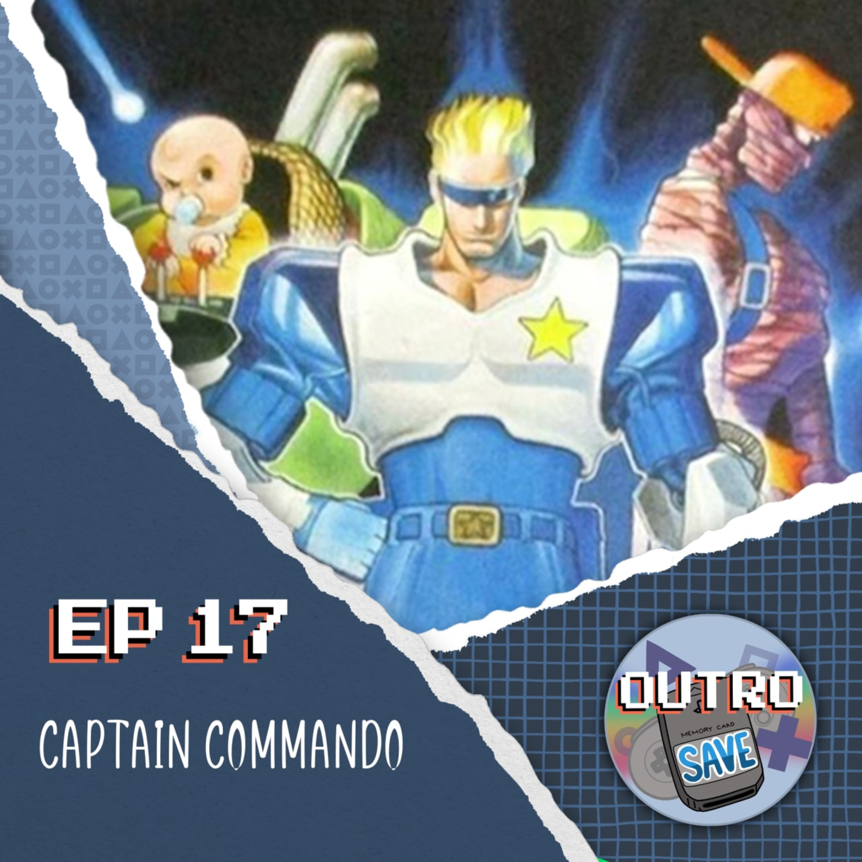 Outro Save 017 - Captain Commando episode artwork