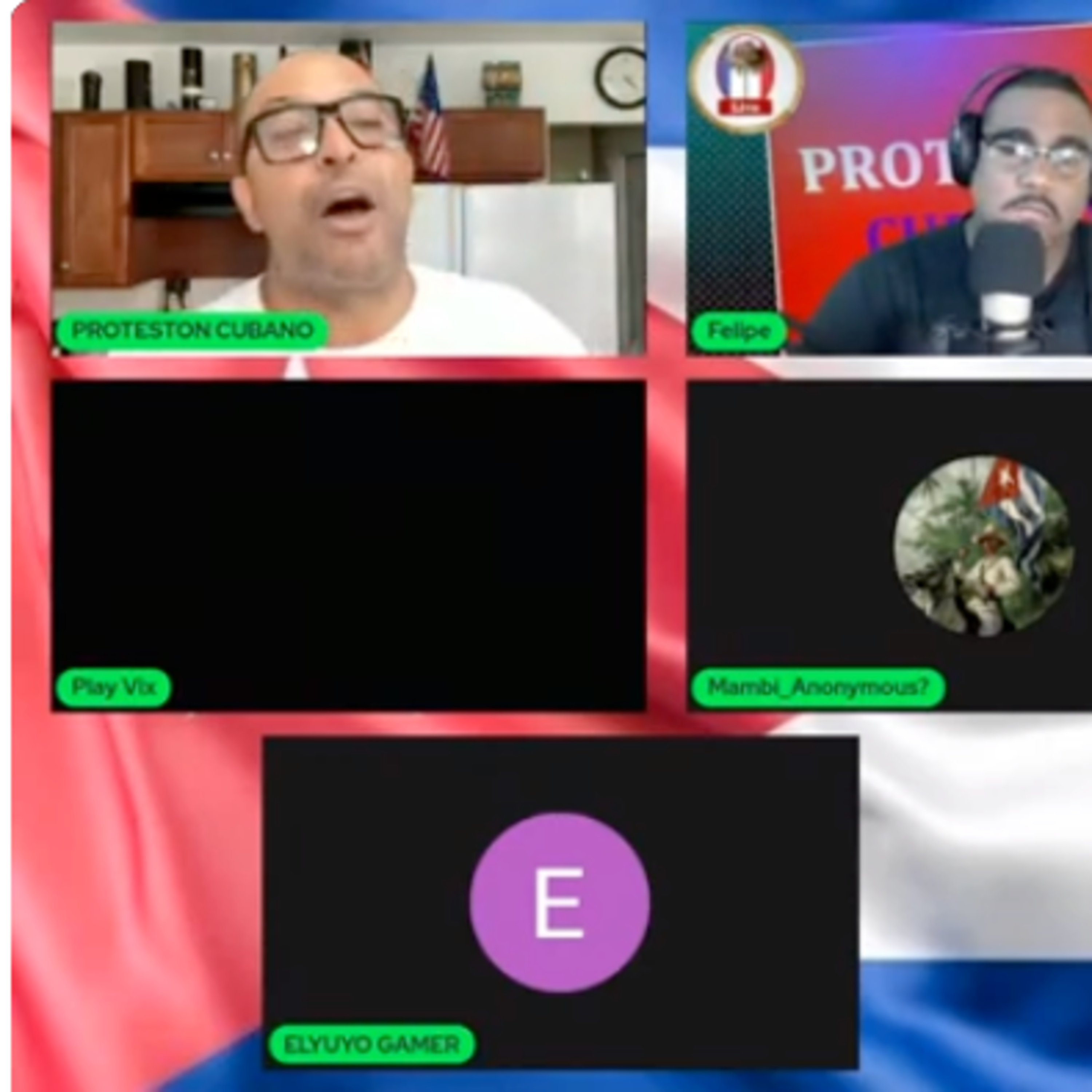 08/10/2021 #ENVIVO 🔴 CON EL PROTESTÓN CUBANO HABLANDO ENTRE CUBANO  episode artwork