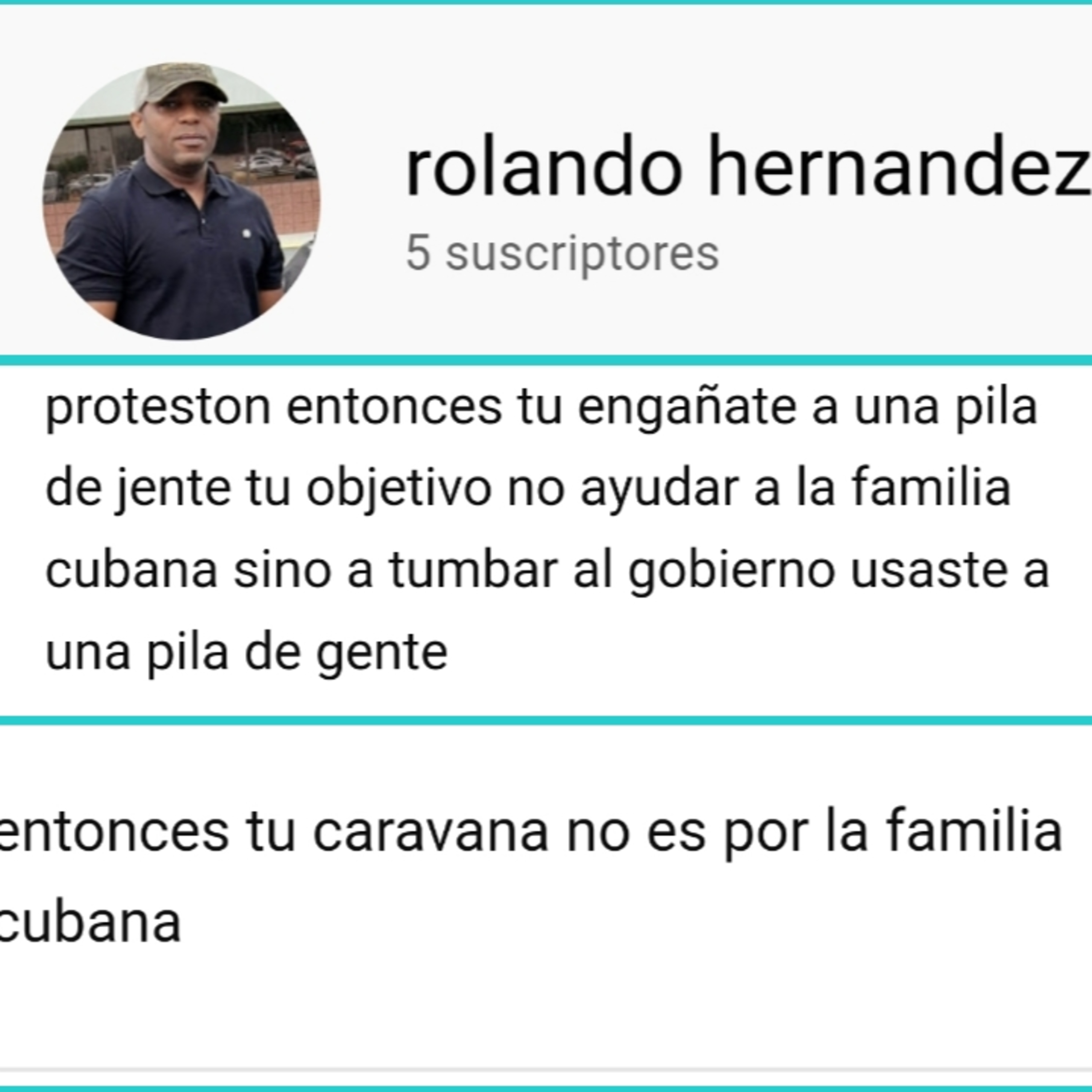 PROTESTÓN CUBANO NUNCA LOS ENGAÑO USTEDES SE ENGAÑARON SOLO episode artwork
