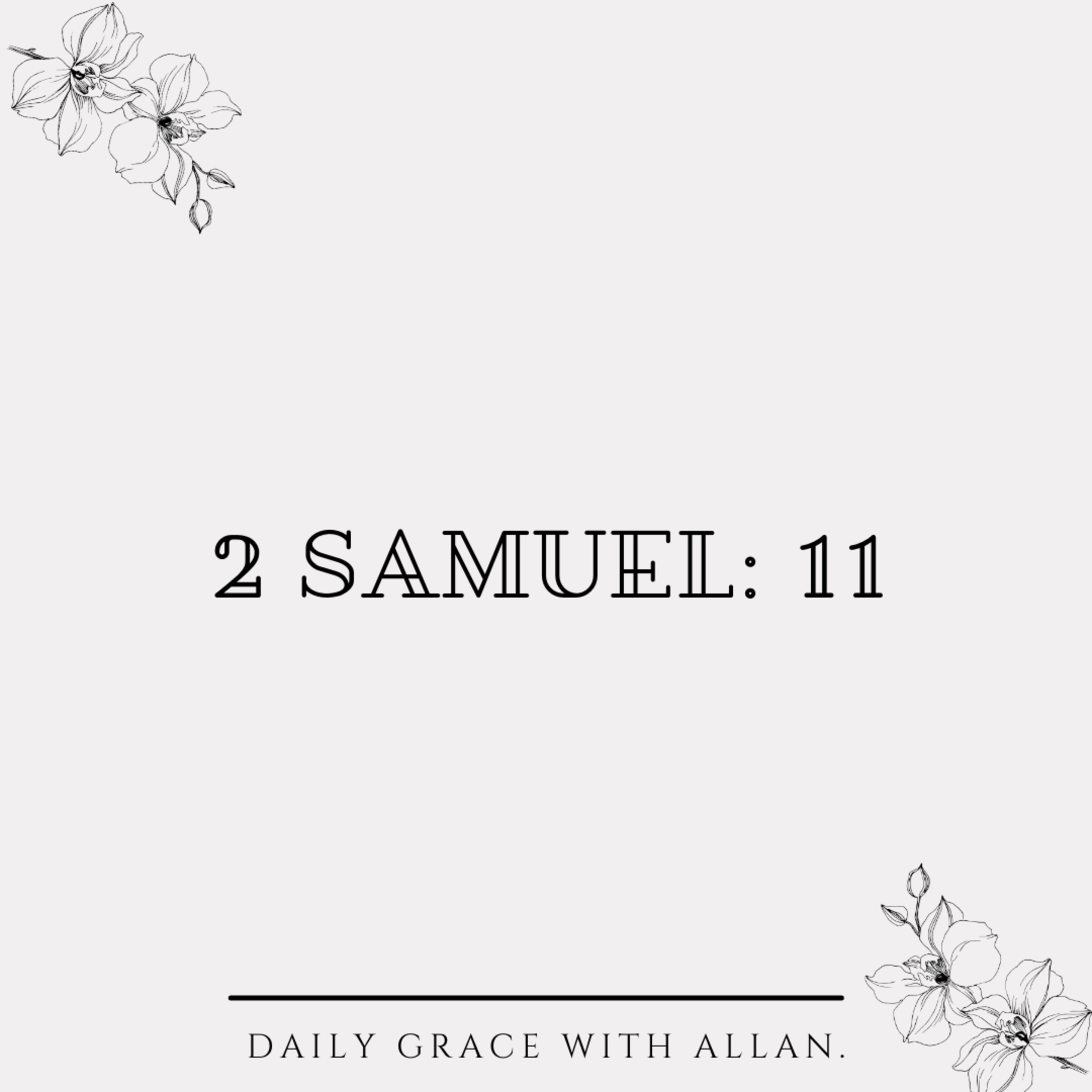 Daily Grace With Allan