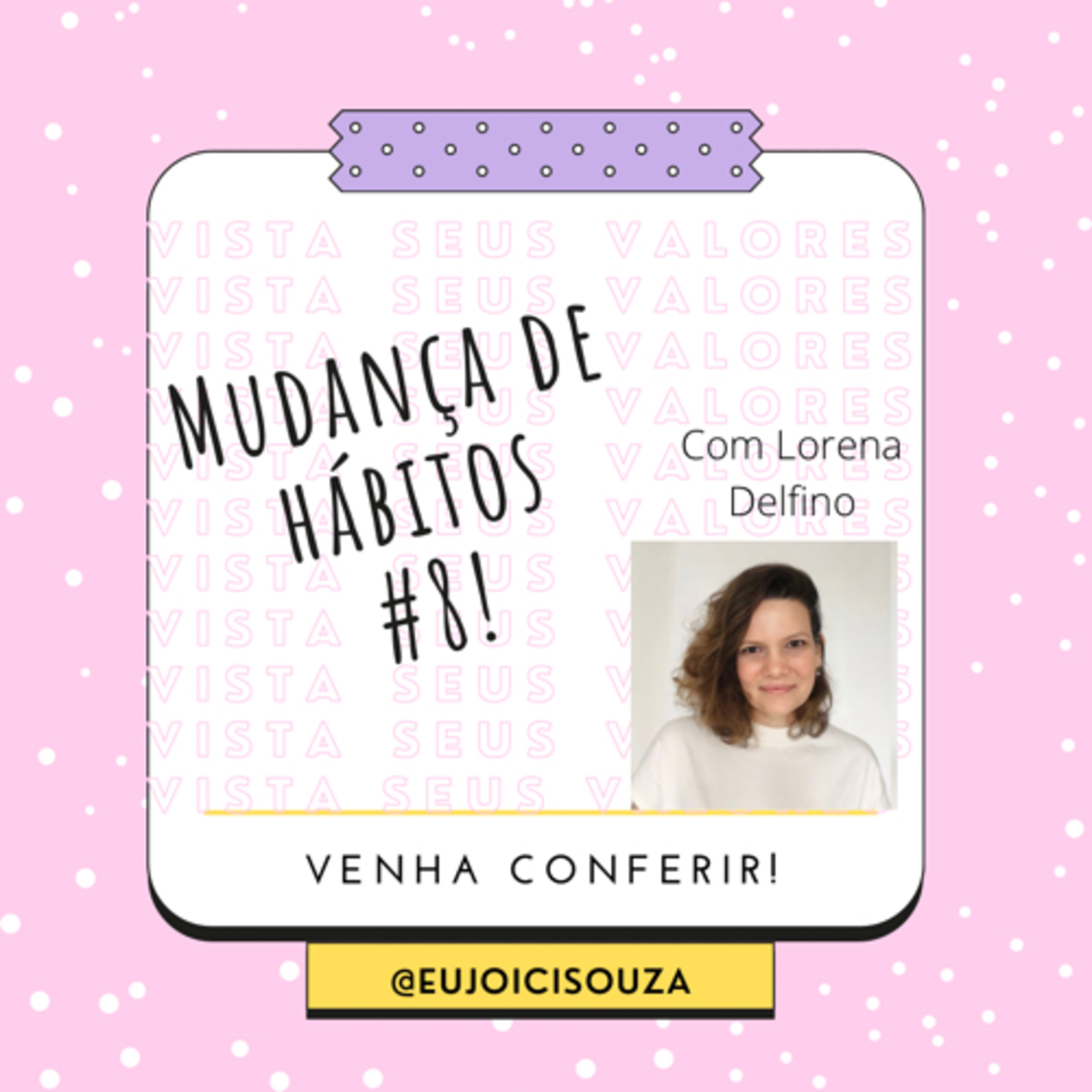 Vista seus valores