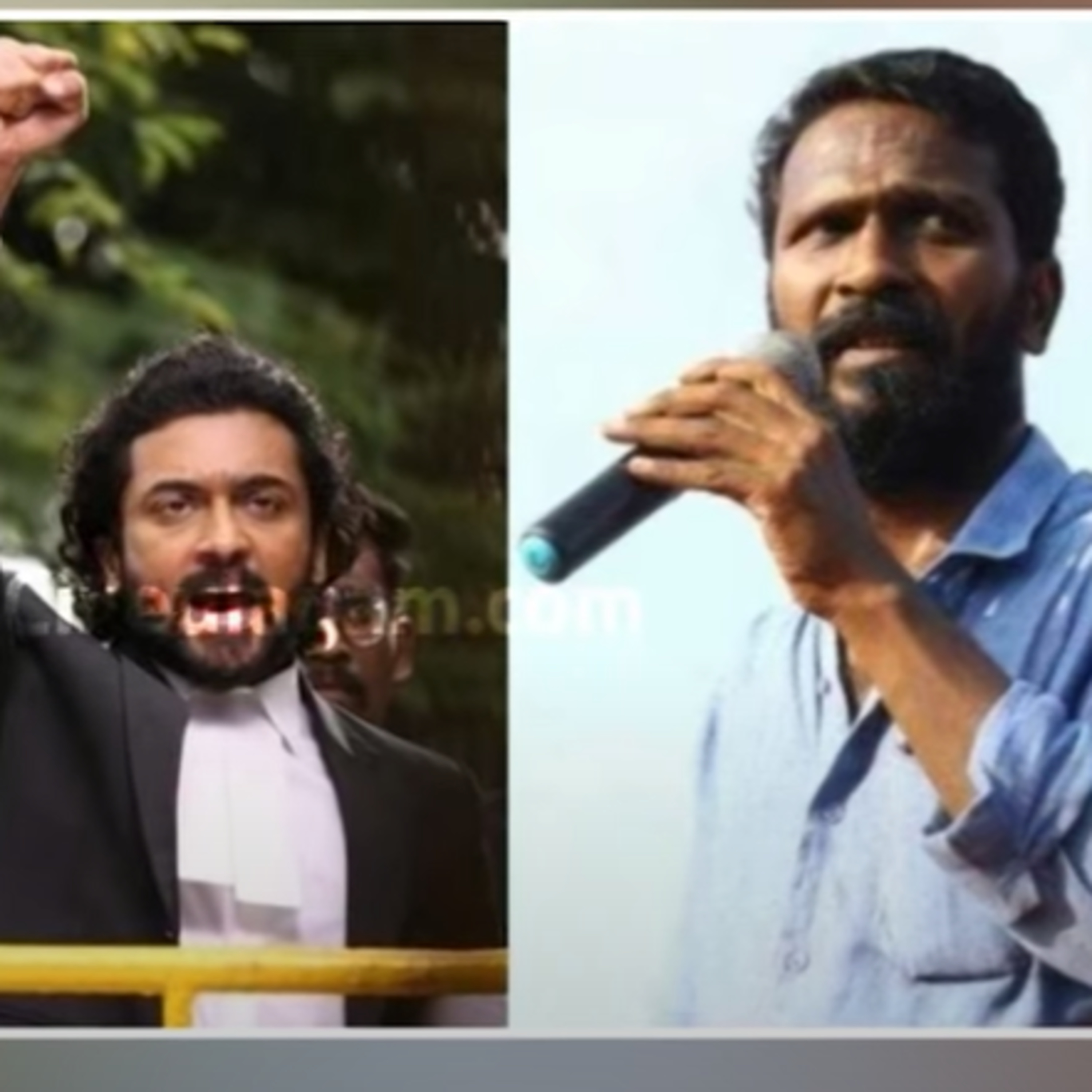 Vetri Maaran's Bold statement about Suriya's Jai Bhim movie episode artwork