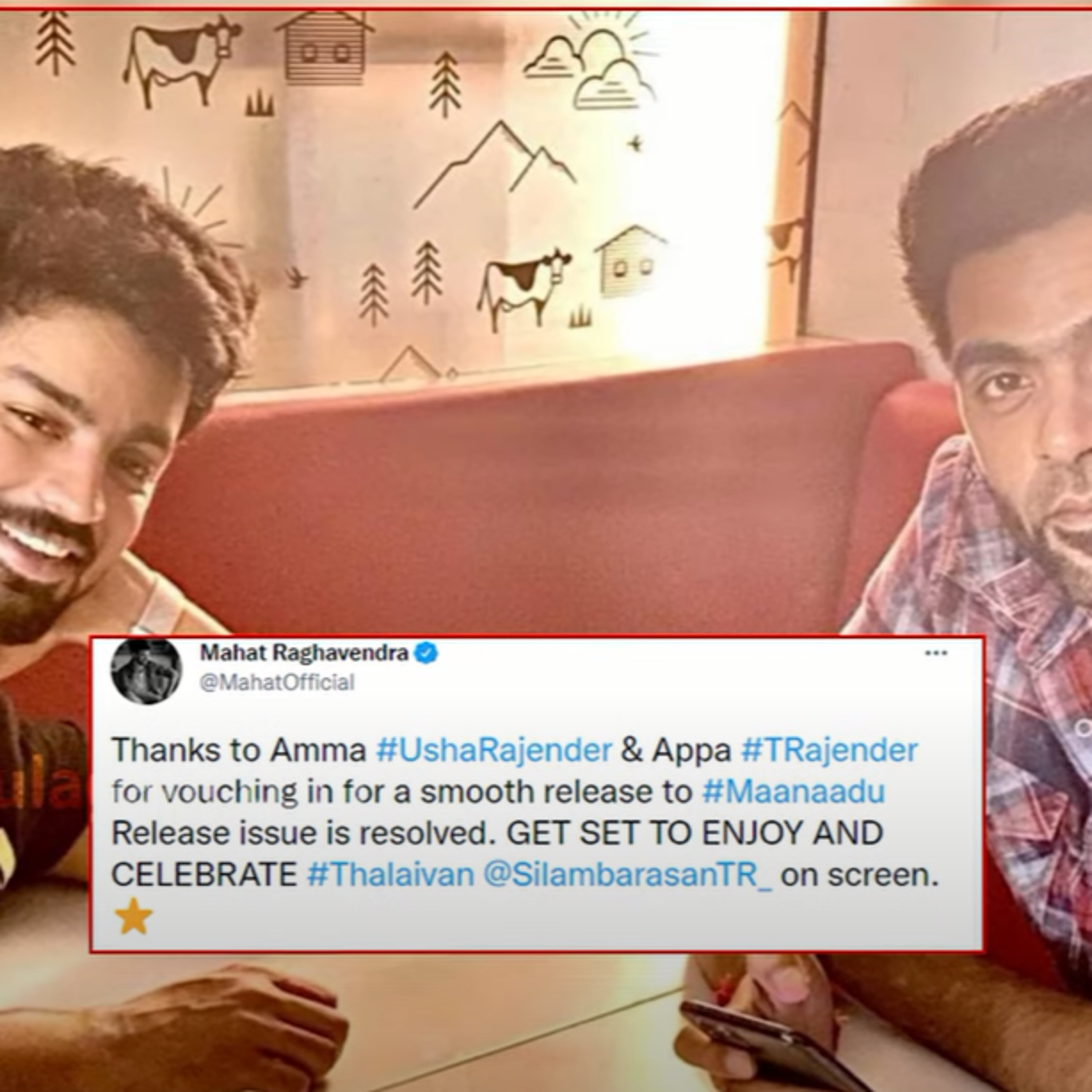 Who helped in Simbu's Maanaadu release issue? episode artwork