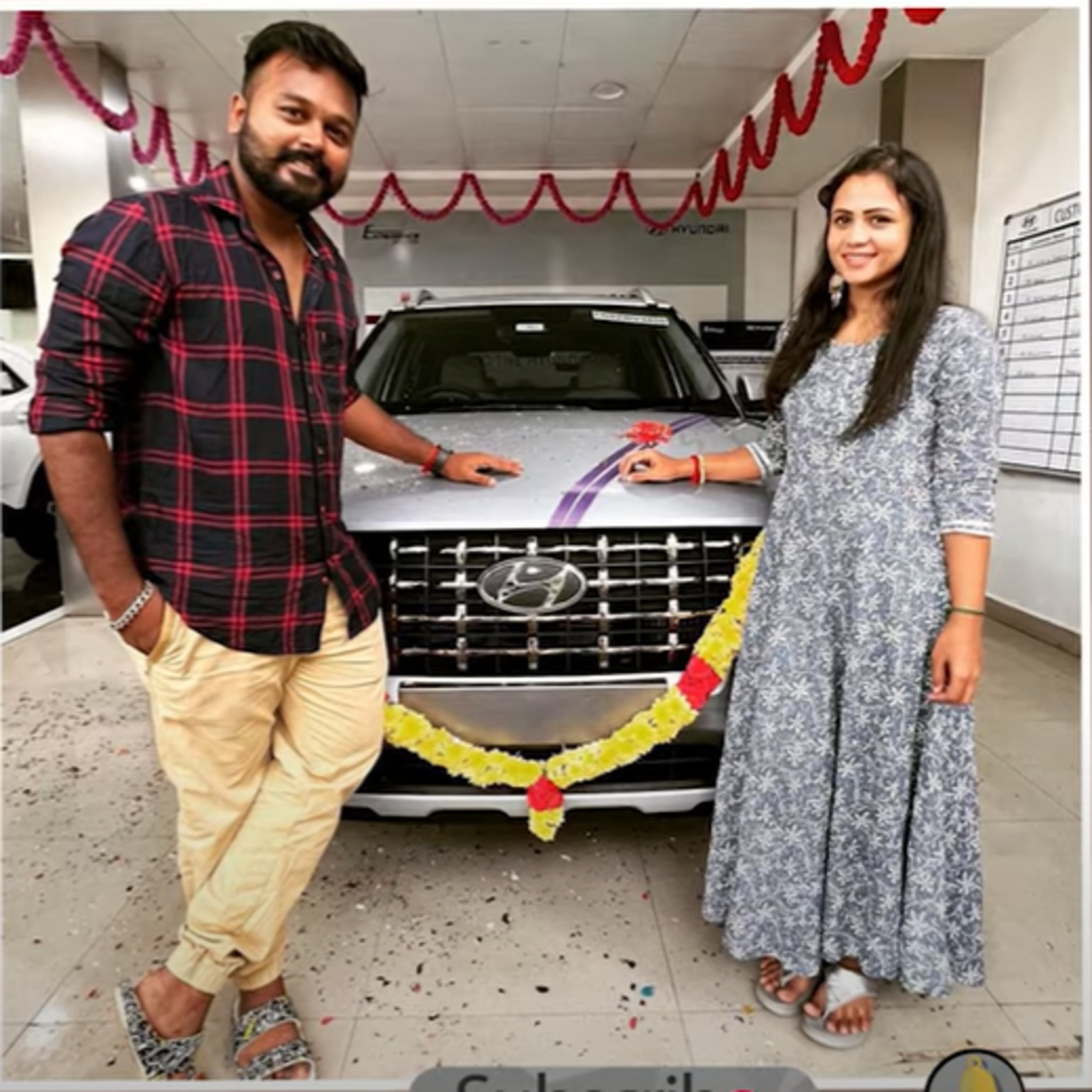 Cooku with Comali fame Manimegalai Hussain's New Car episode artwork