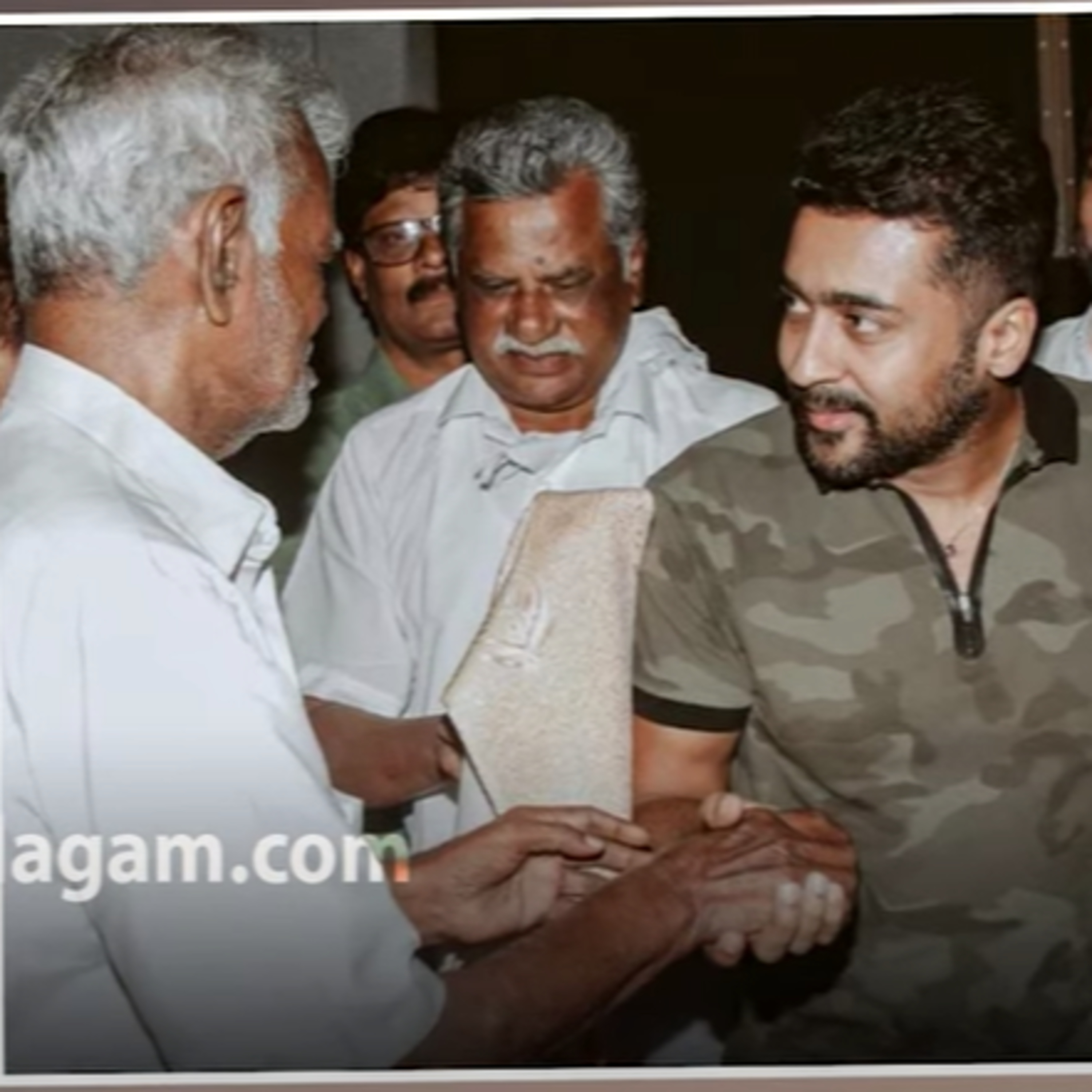Nallakannu Ayya appreciates Suriya for Jai Bhim movie episode artwork