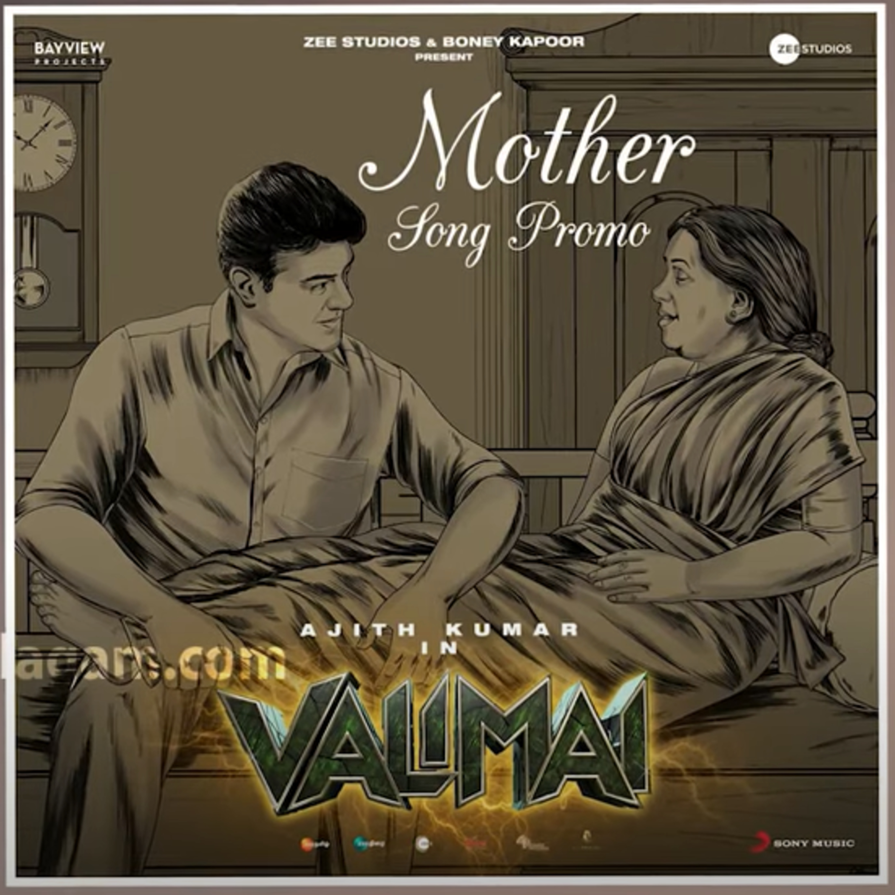 Ajith's tribute to Jayalalitha? - Valimai Mother song episode artwork