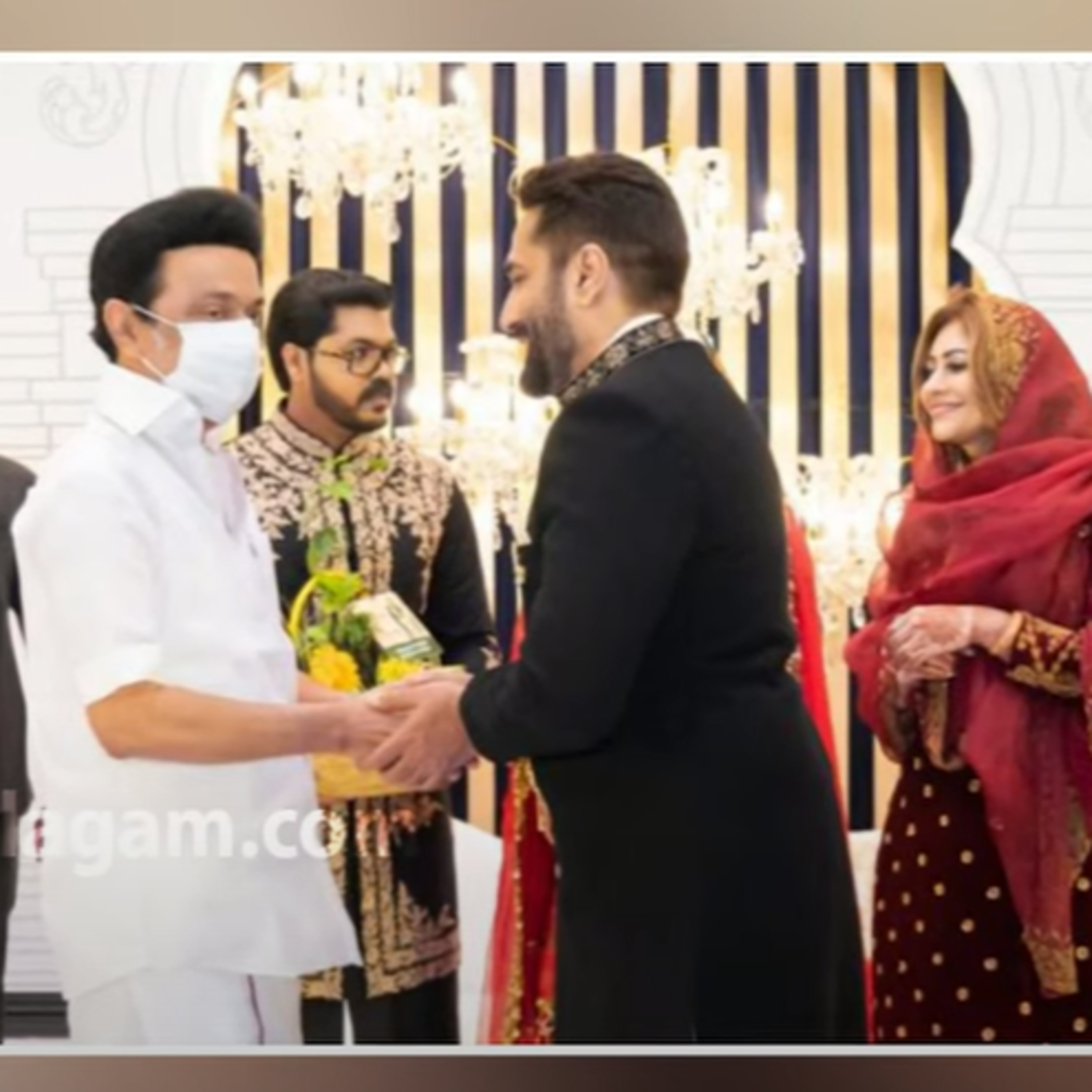 MK Stalin at Actor Rahman's Daughter Marriage episode artwork