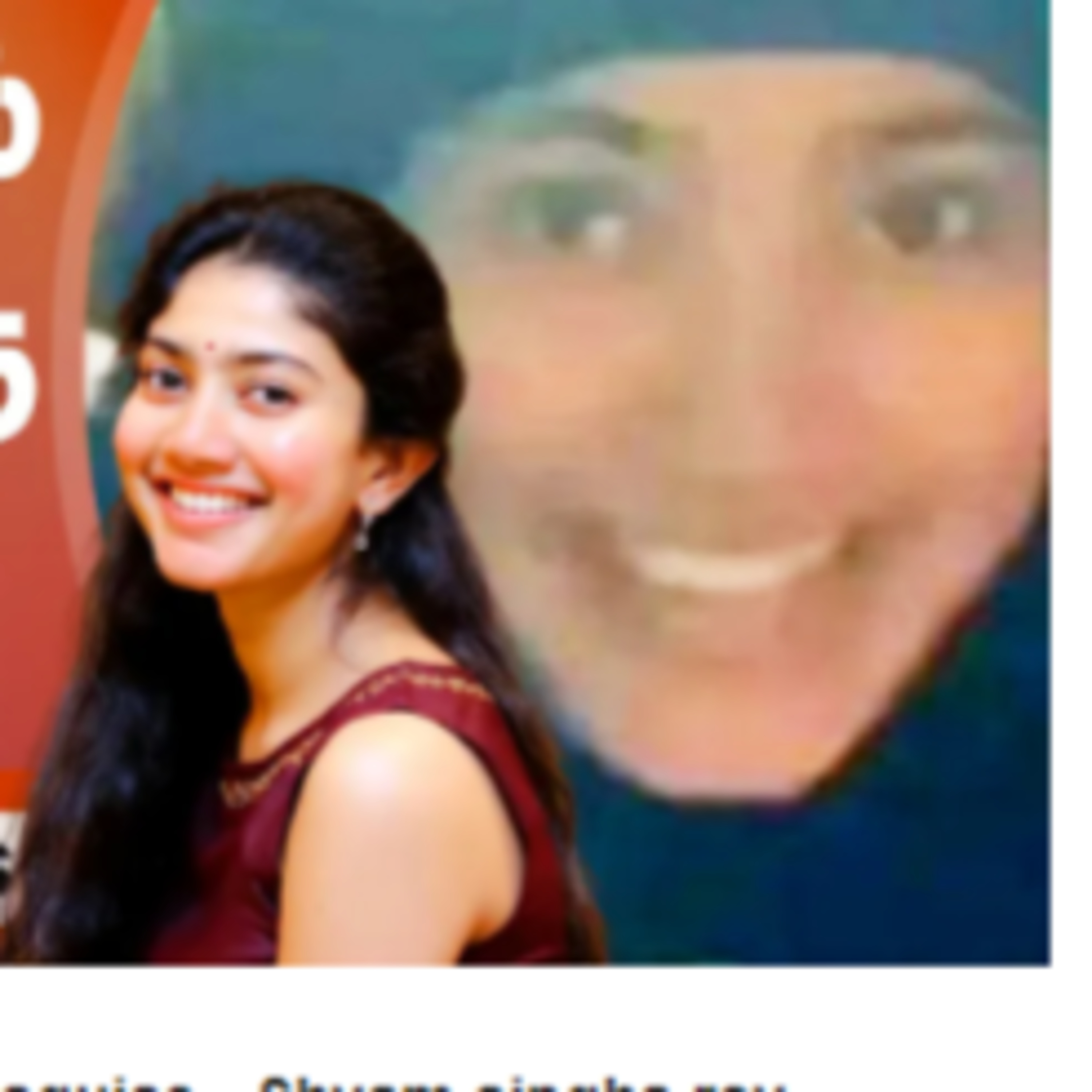 Sai Pallavi's Theatre visit in disguise - Shyam singha roy episode artwork
