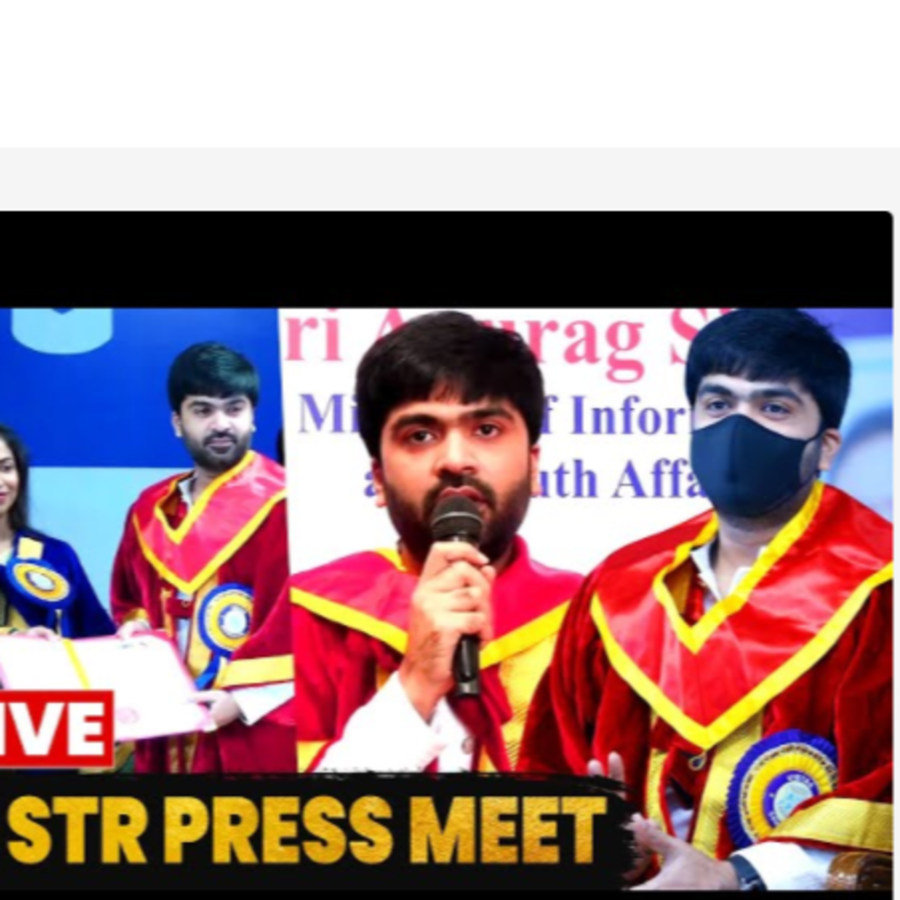 🛑 Live : Honouring Silambarasan TR with Doctorate episode artwork