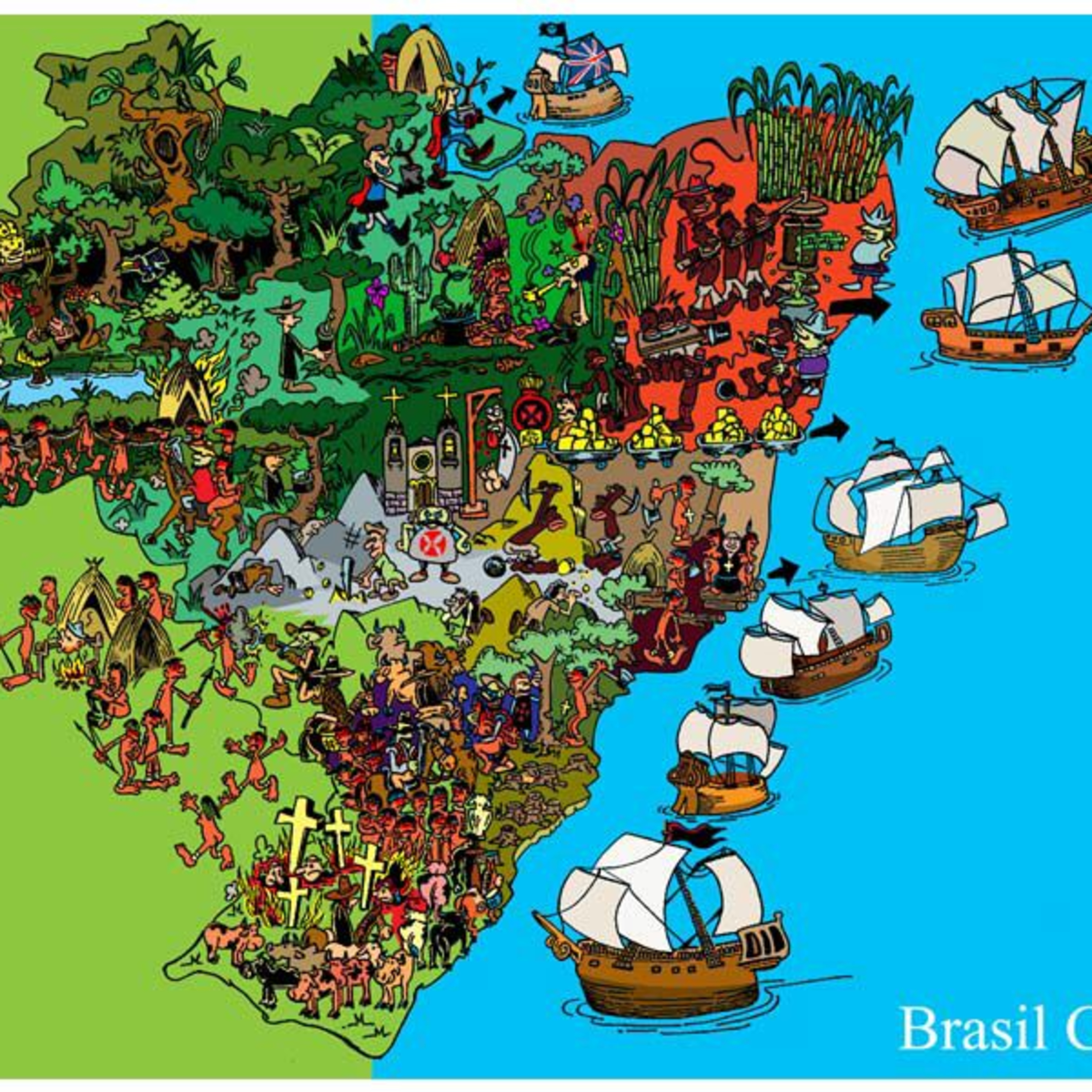 EDUCAÇÃO BRASILEIRA DURANTE O BRASIL COLONIAL episode artwork