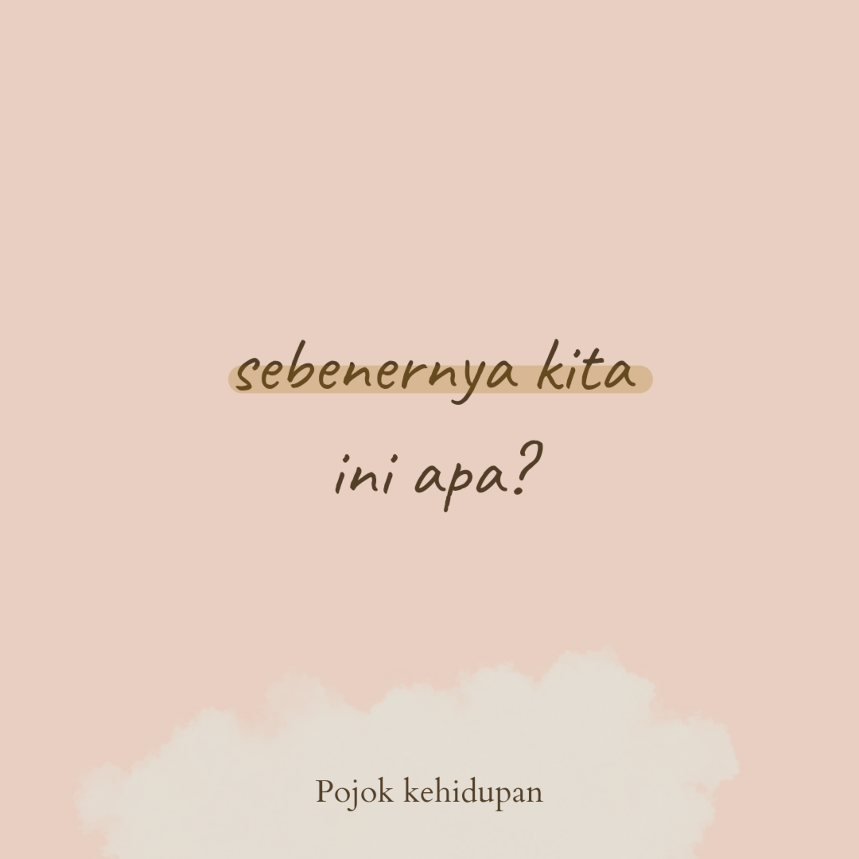 Pojok Kehidupan