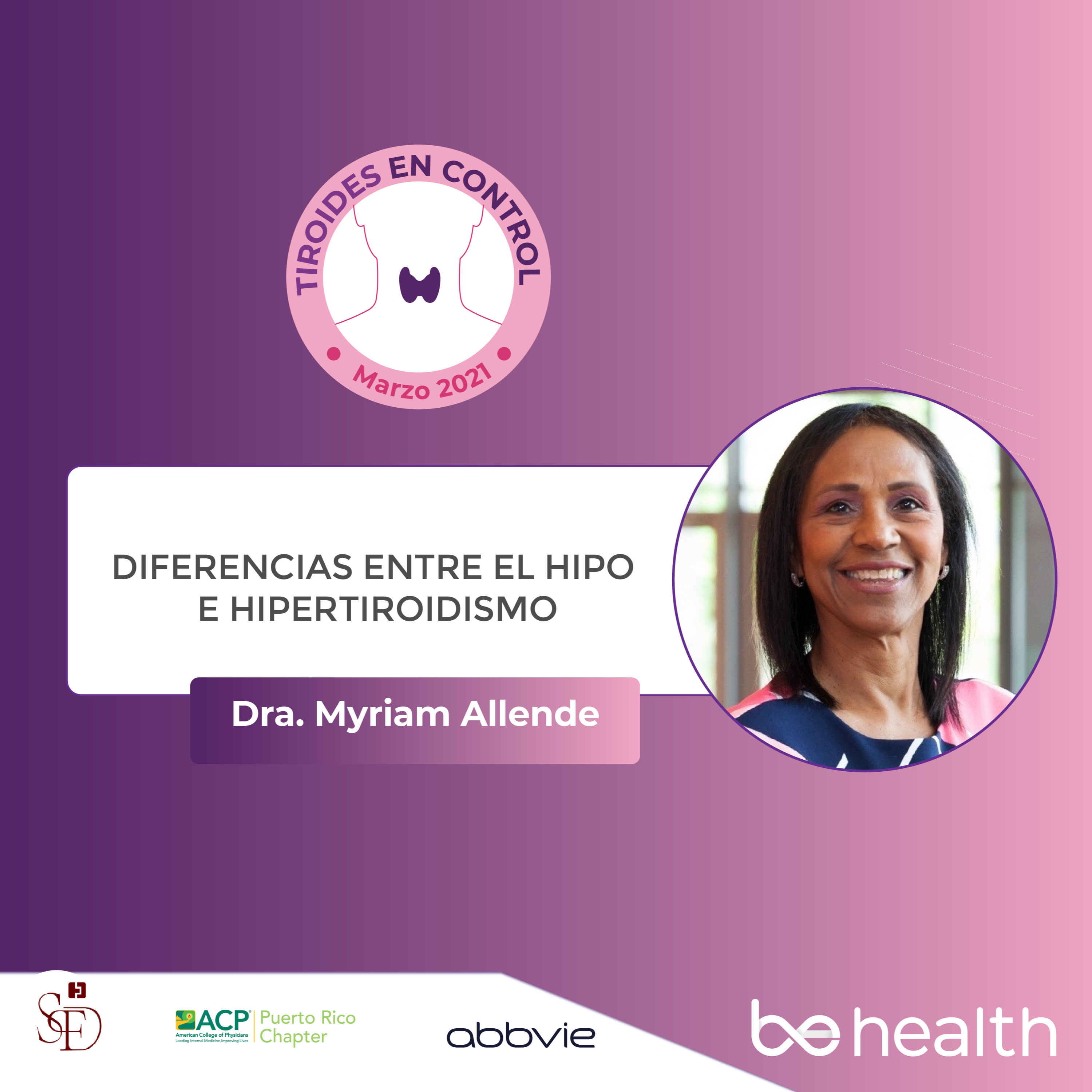 Diferencias entre hipo e hipertiroidismo | Dra. Myriam Allen episode artwork