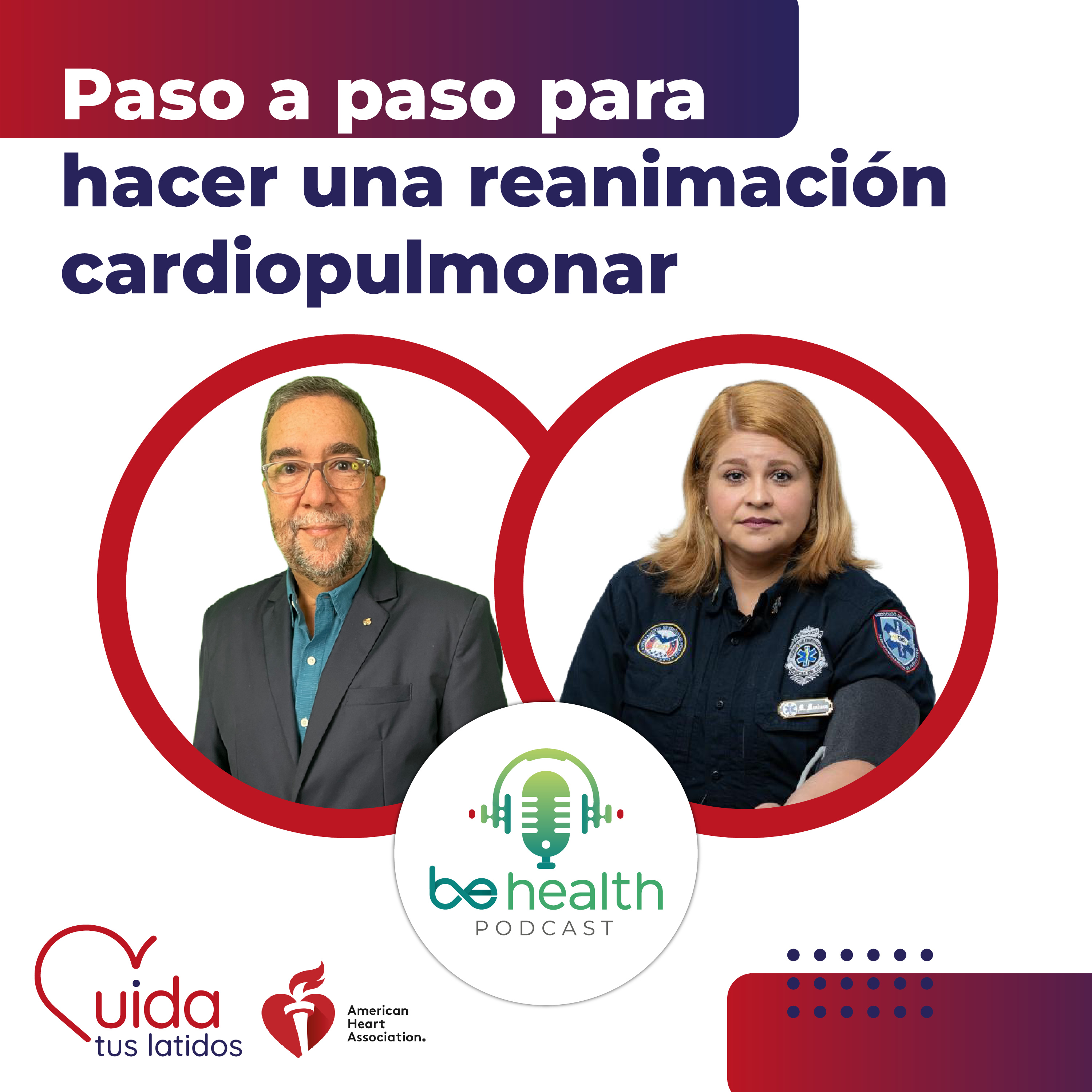 Paso a paso para hacer una reanimación cardiopulmonar episode artwork