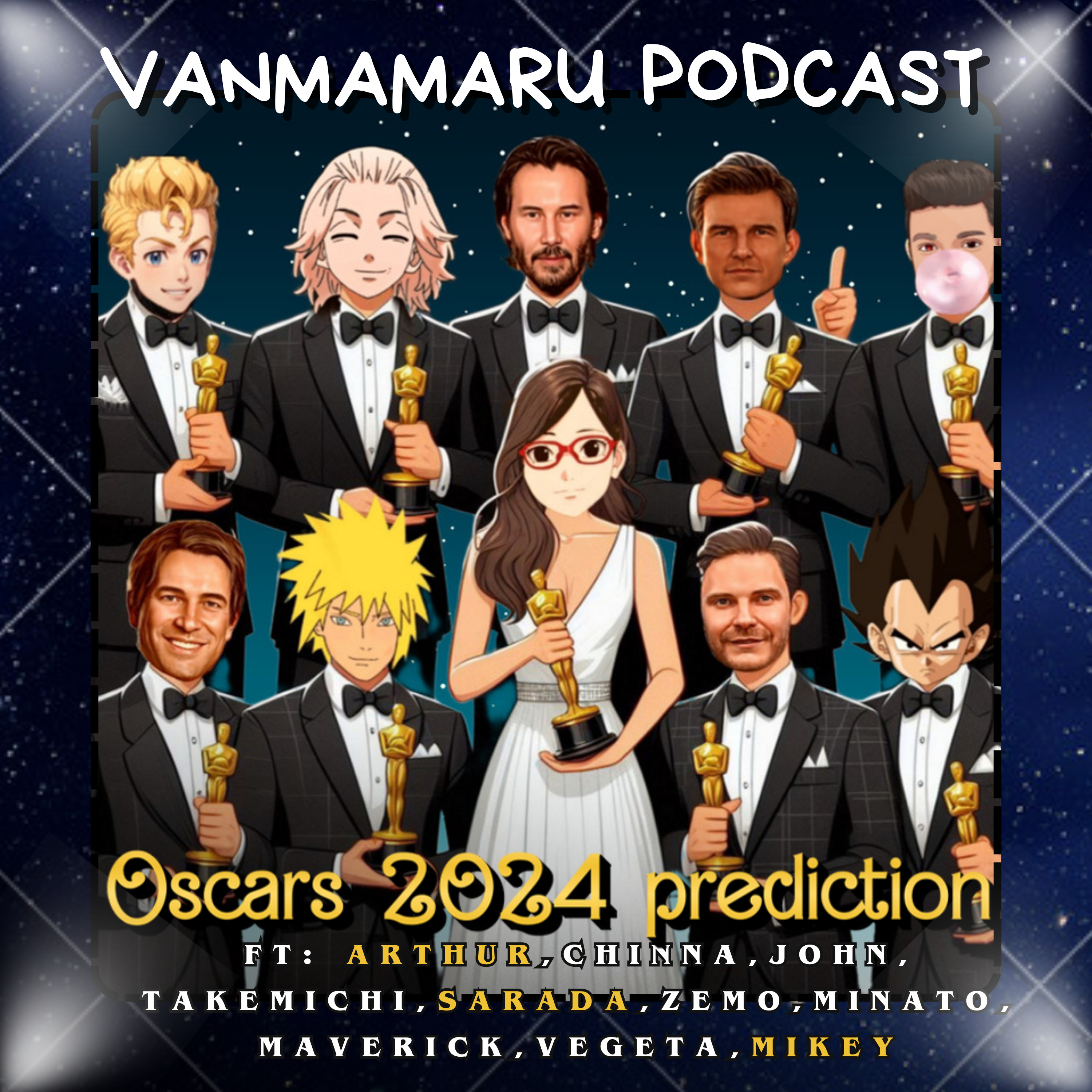 E-8_Oscar 2024 PredictionWith John wick ft.Arthur Morgan,Vegeta,Minato,chinna boomeran,Zemo,Maverick