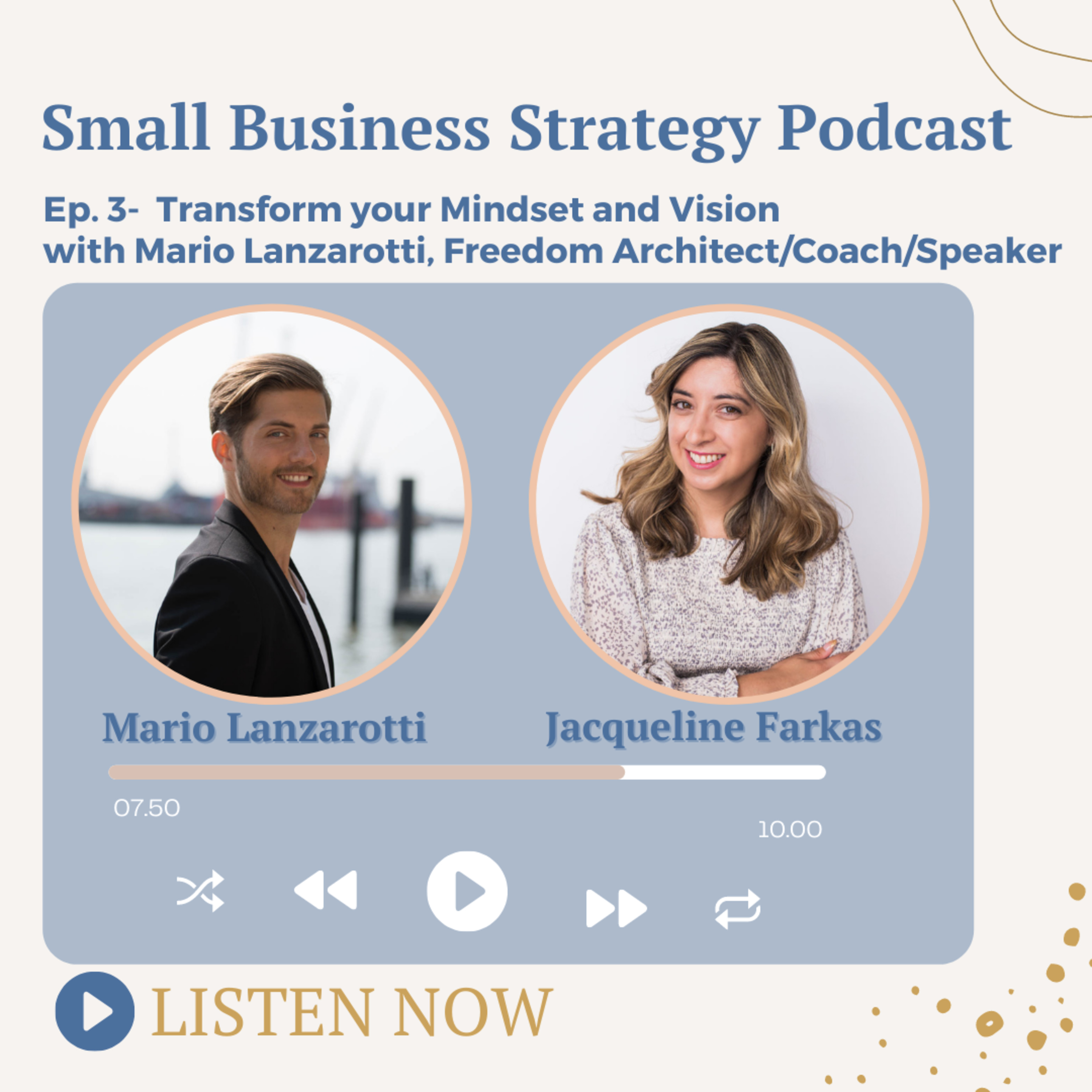 Small Business Strategy Podcast: Personal Branding Strategies | Service-based Business