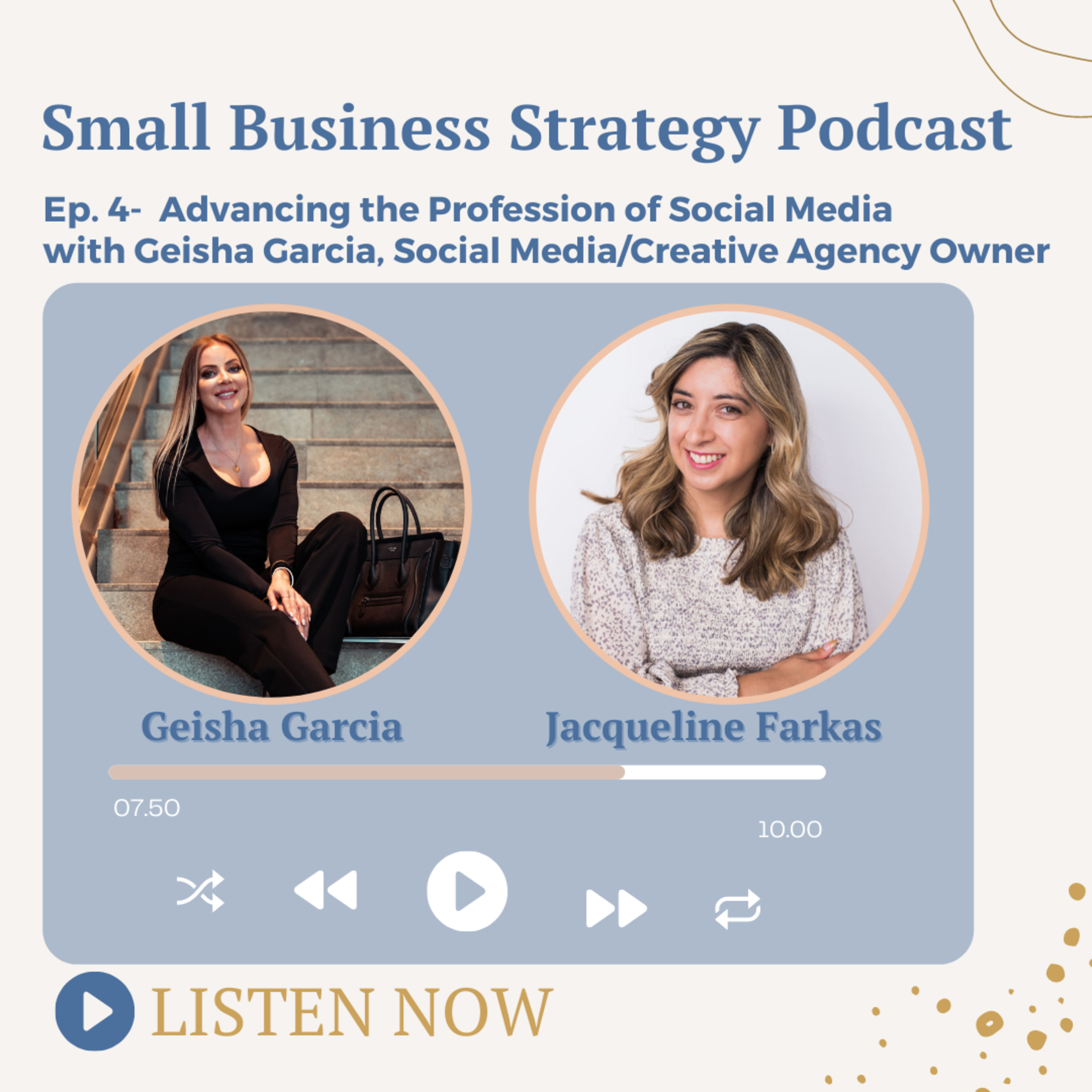 Small Business Strategy Podcast: Personal Branding Strategies | Service-based Business