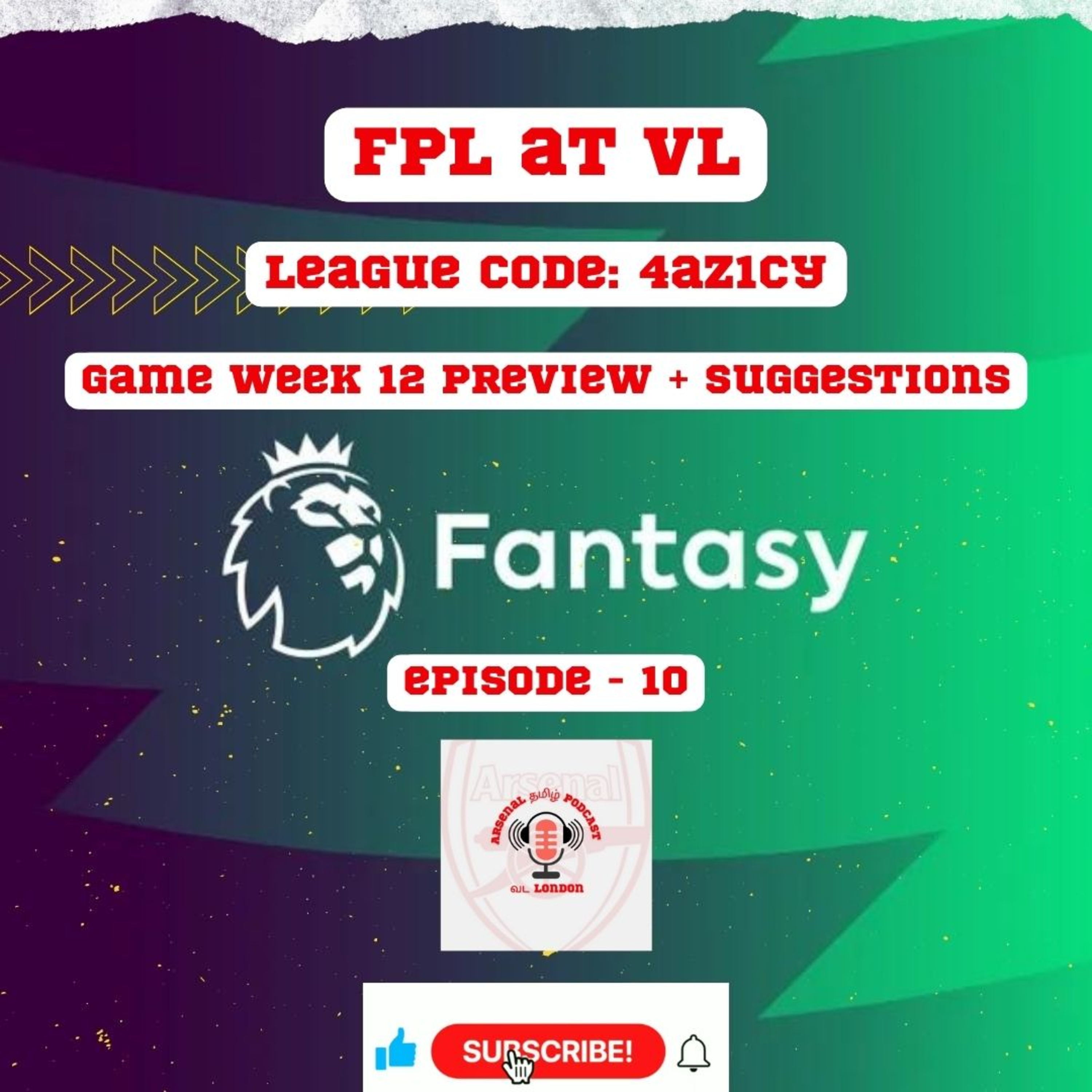Vada London Arsenal Tamil Podcast