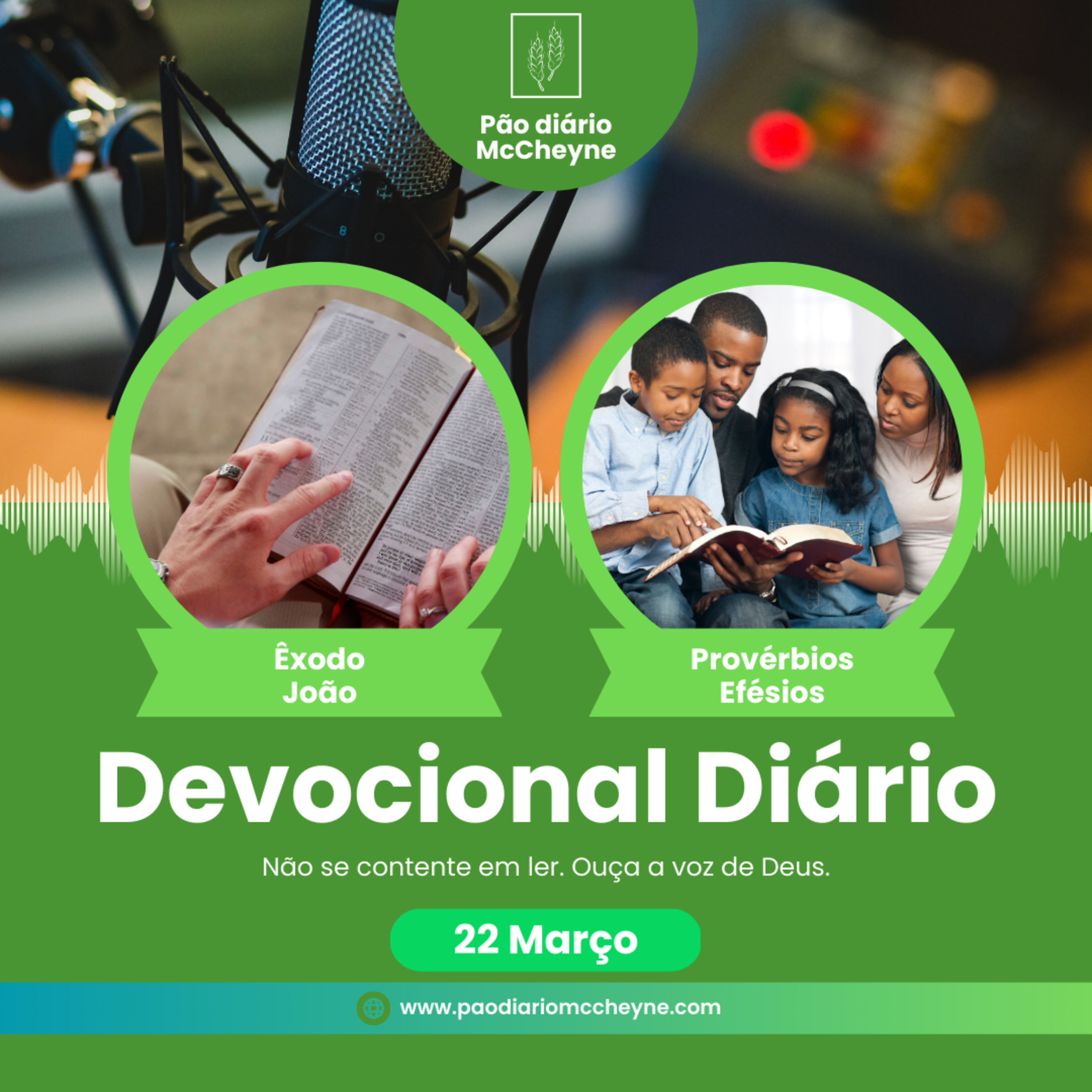 22 MARÇO - ÊXODO 33, JOÃO 12, PROVÉRBIOS 9, EFÉSIOS 2 episode artwork