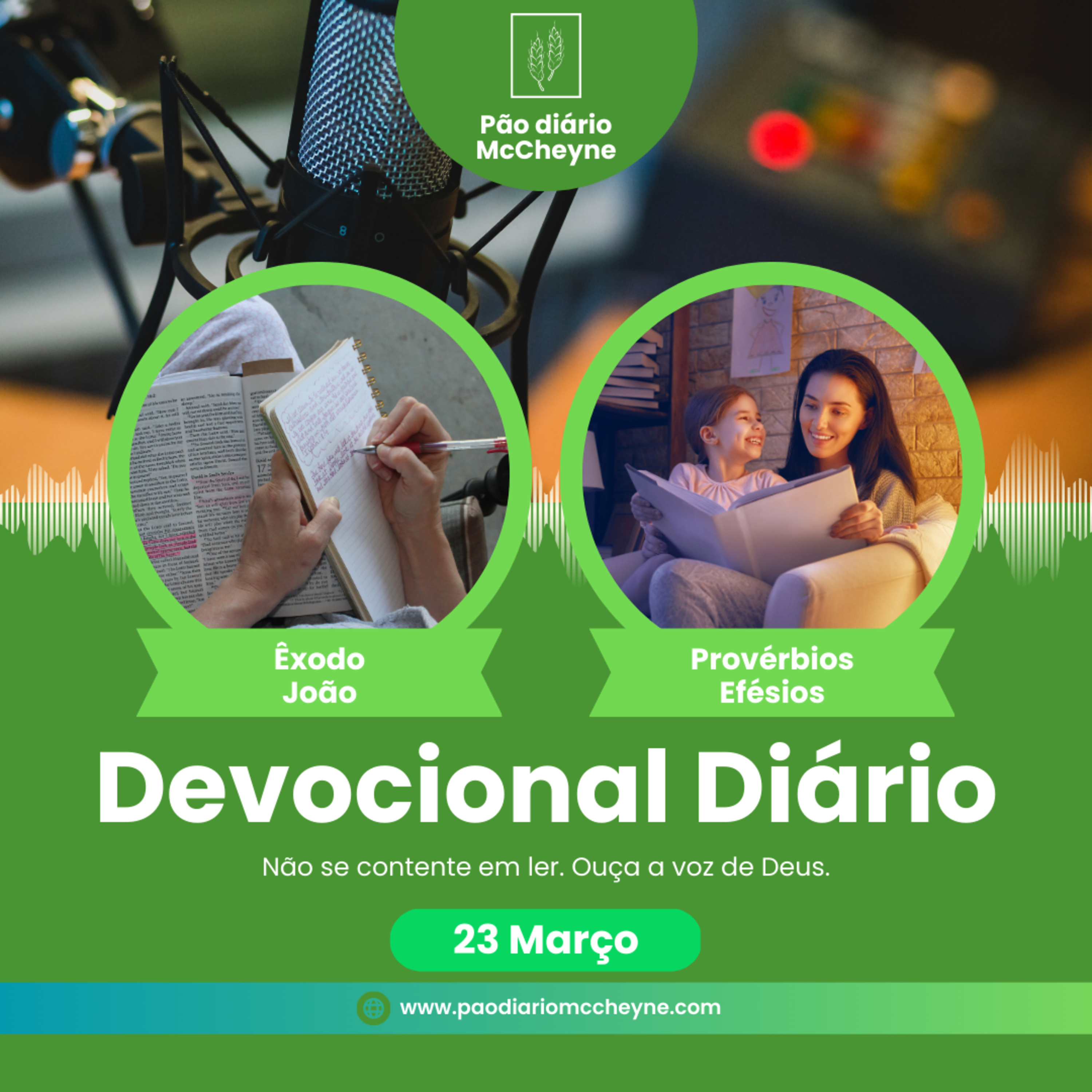 23 MARÇO - ÊXODO 34, JOÃO 13, PROVÉRBIOS 10, EFÉSIOS 3 episode artwork