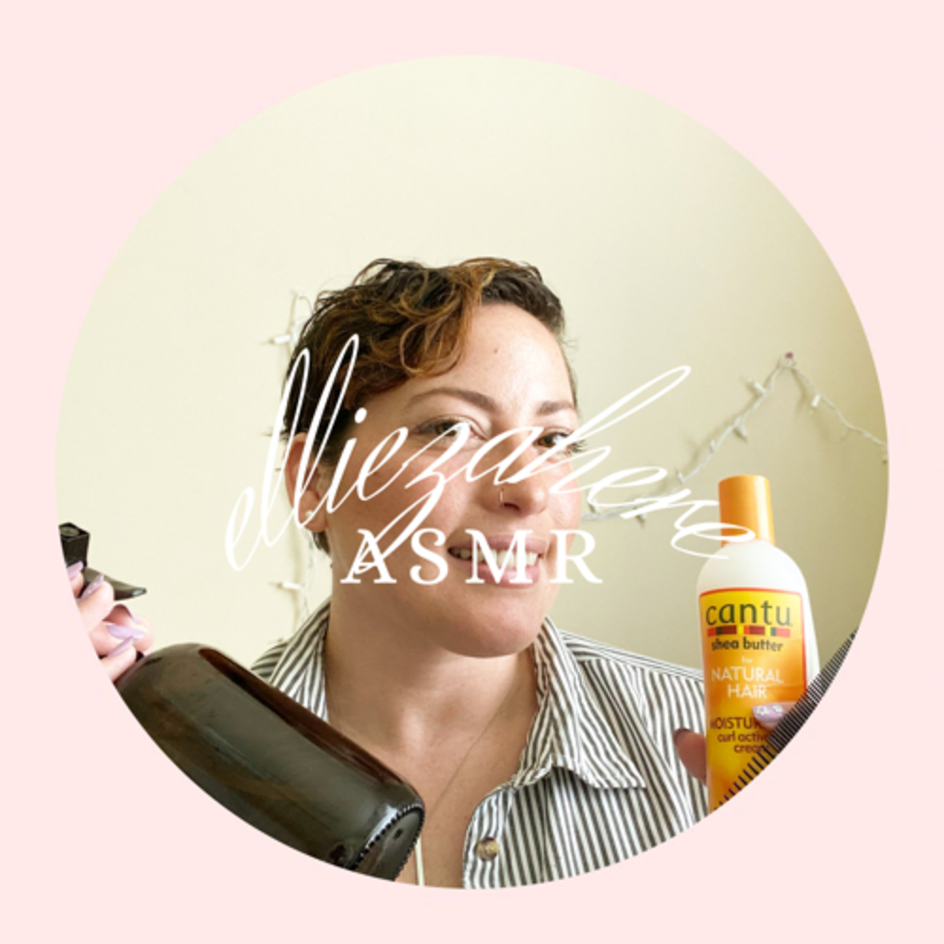 ASMR| Real Hair Twisting (no talking) | spray bottle + scalp massage + MORE episode artwork