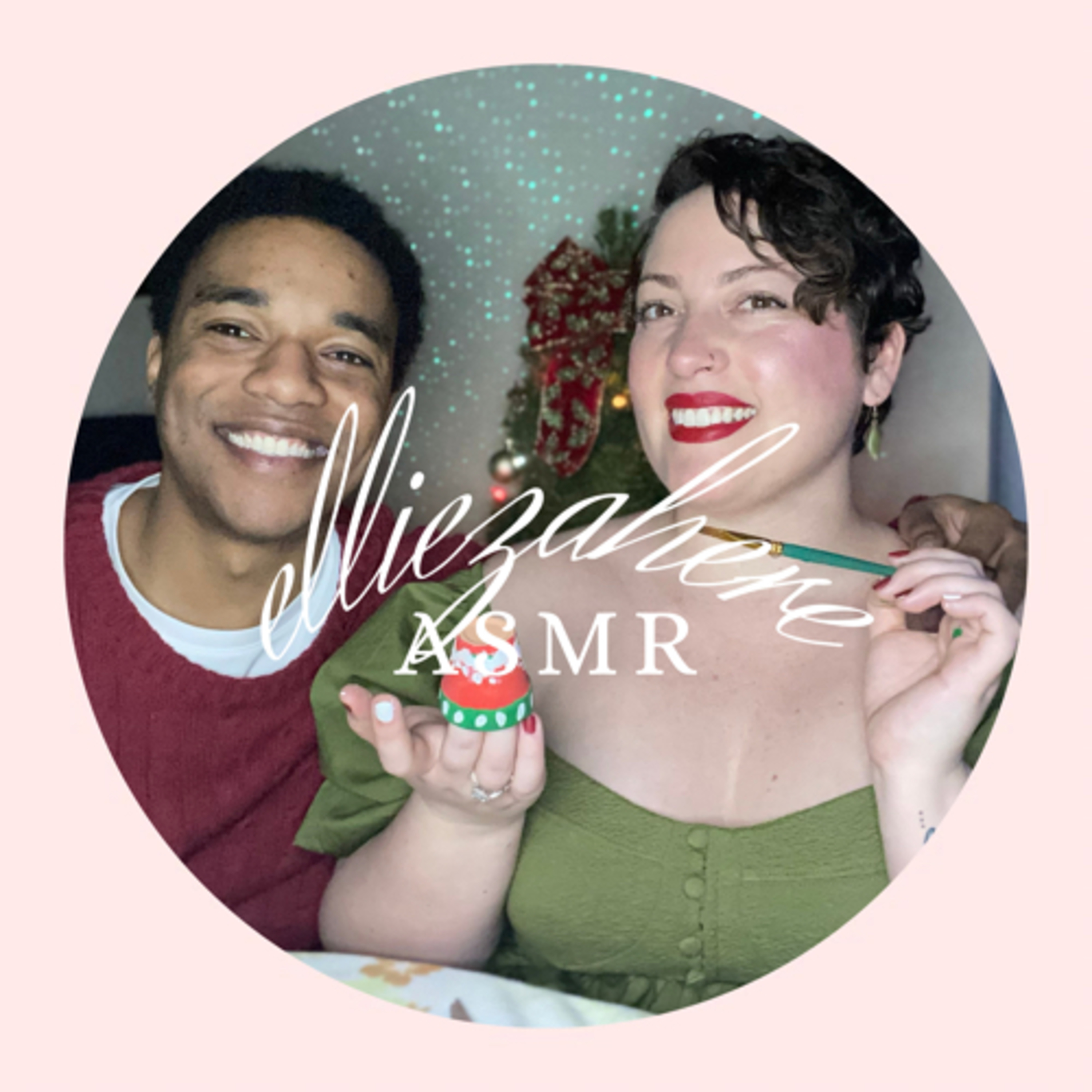 ASMR | Painting ornaments for our Christmas tree 🎄 #whispering #brushing #christmasasmr episode artwork