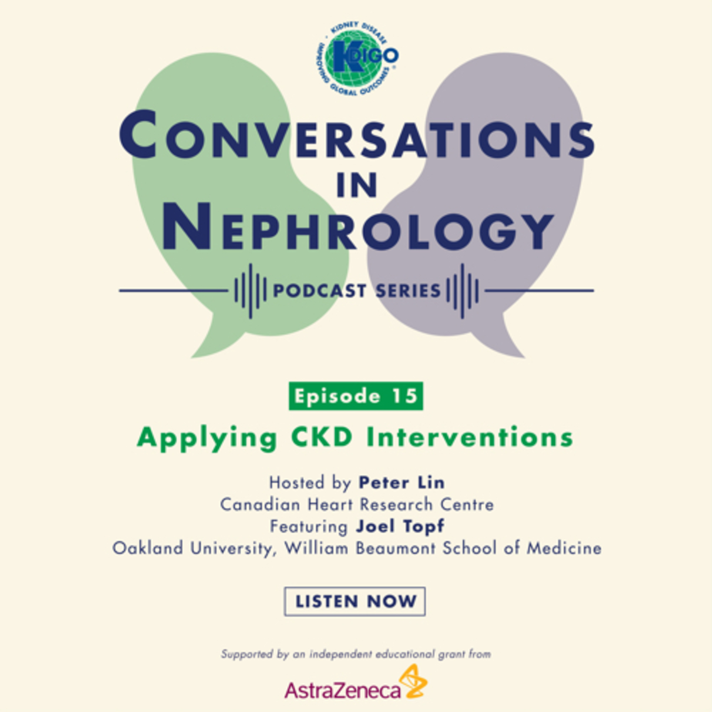 KDIGO Conversations in Nephrology