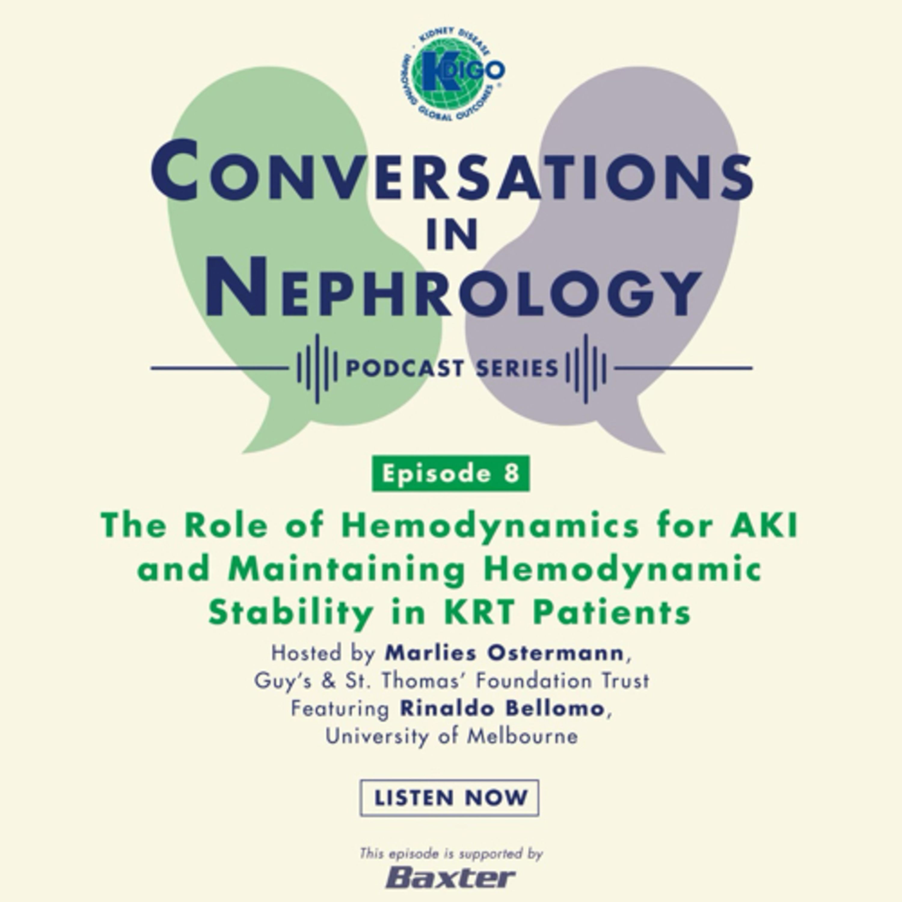KDIGO Conversations in Nephrology