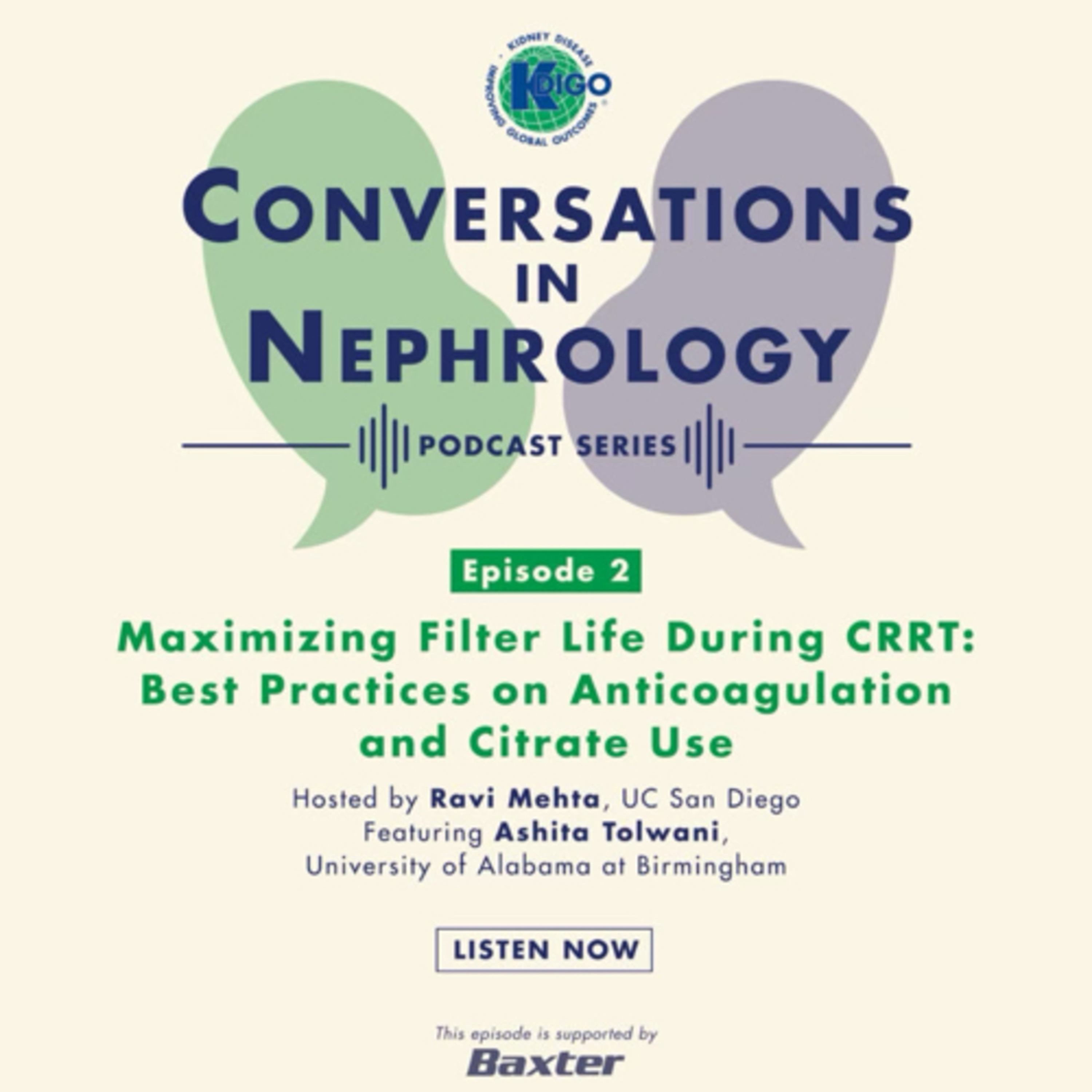 KDIGO Conversations in Nephrology