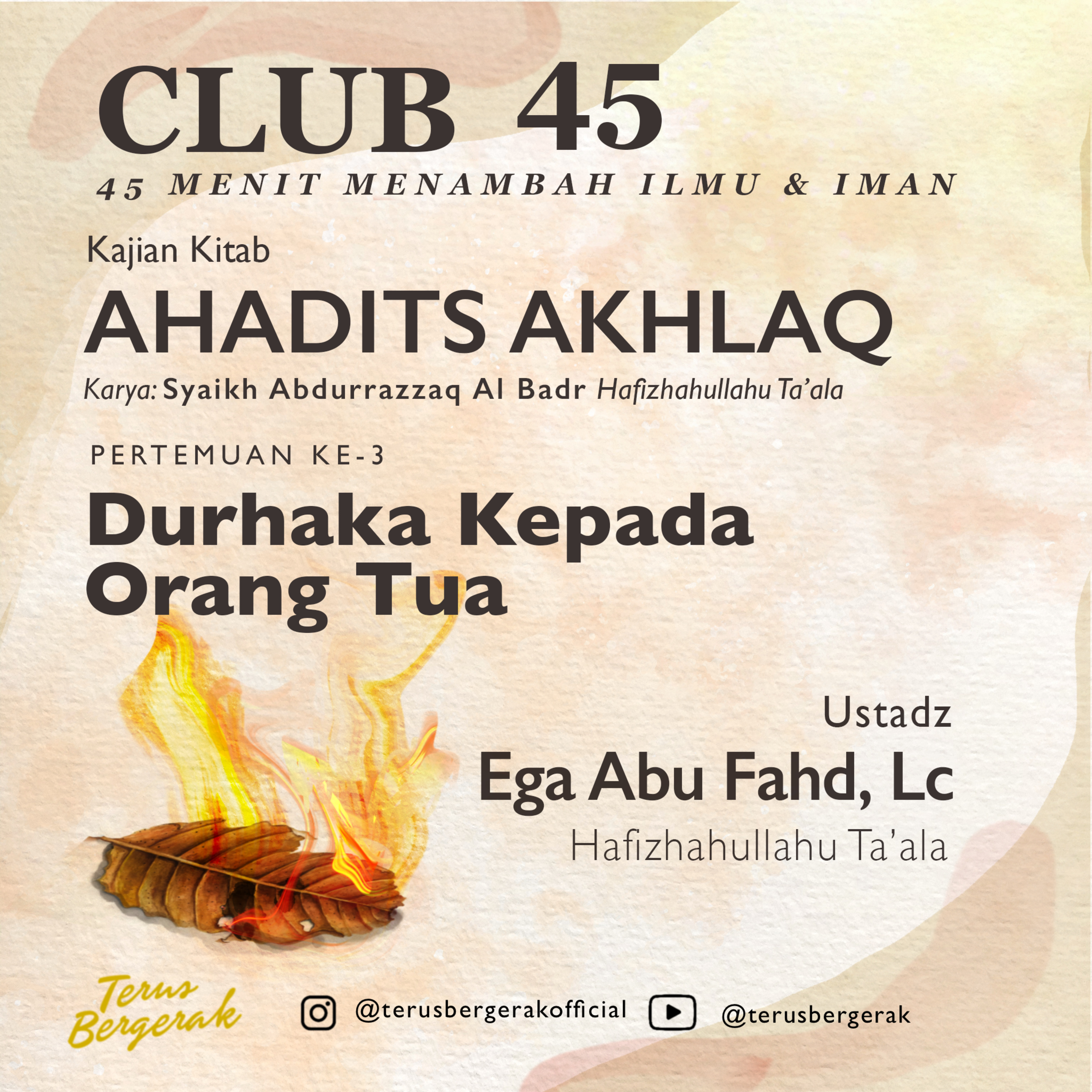 TERUS BERGERAK