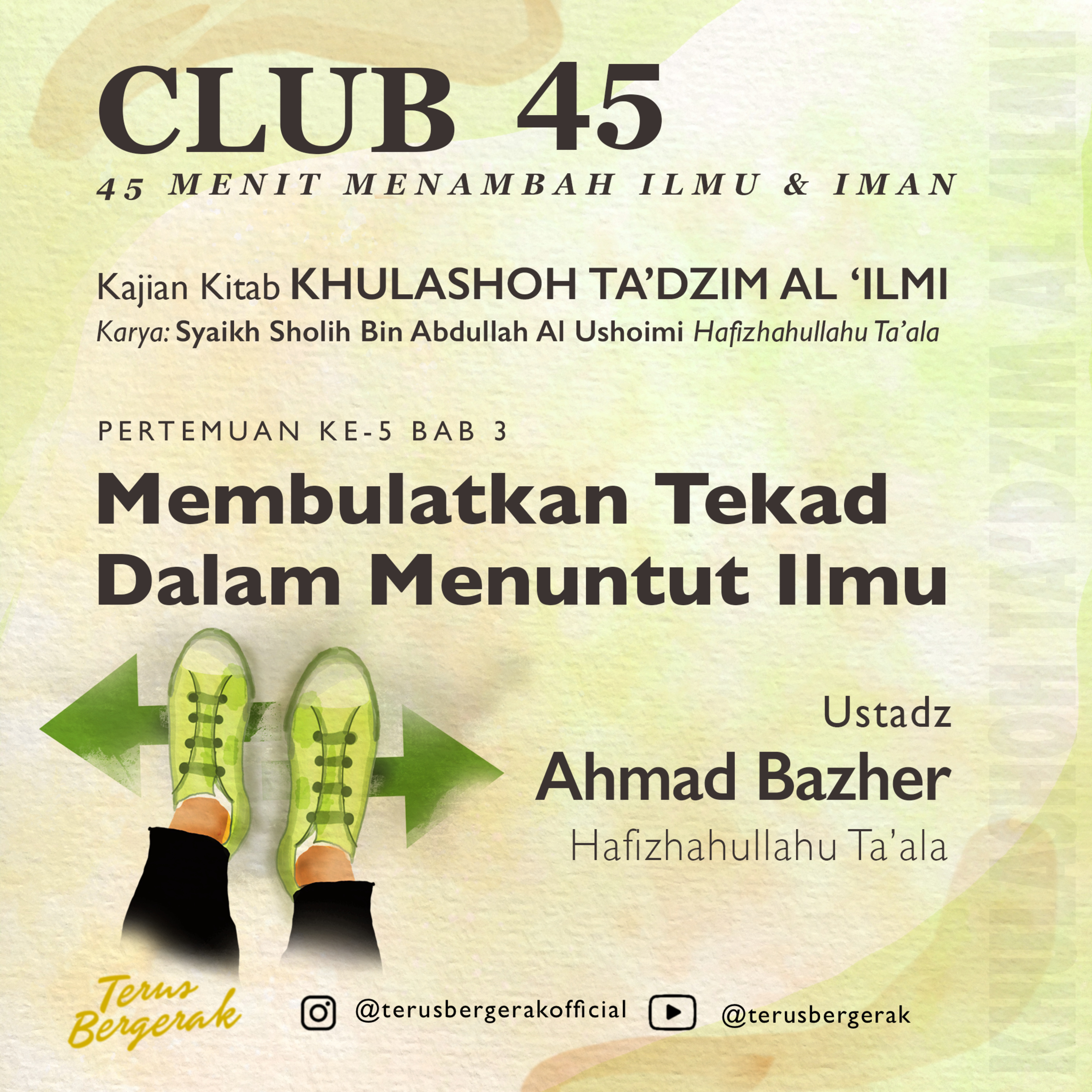 TERUS BERGERAK