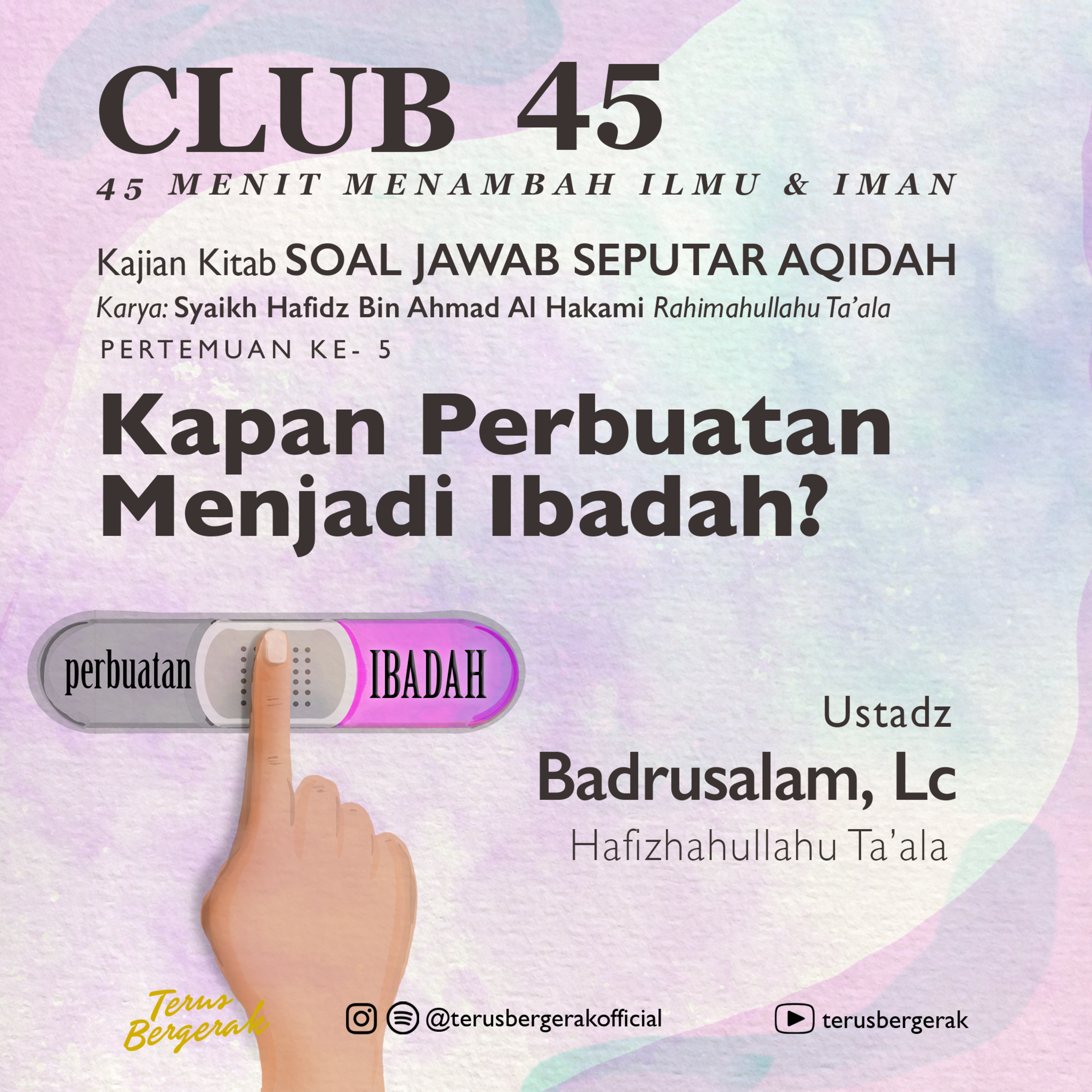 TERUS BERGERAK