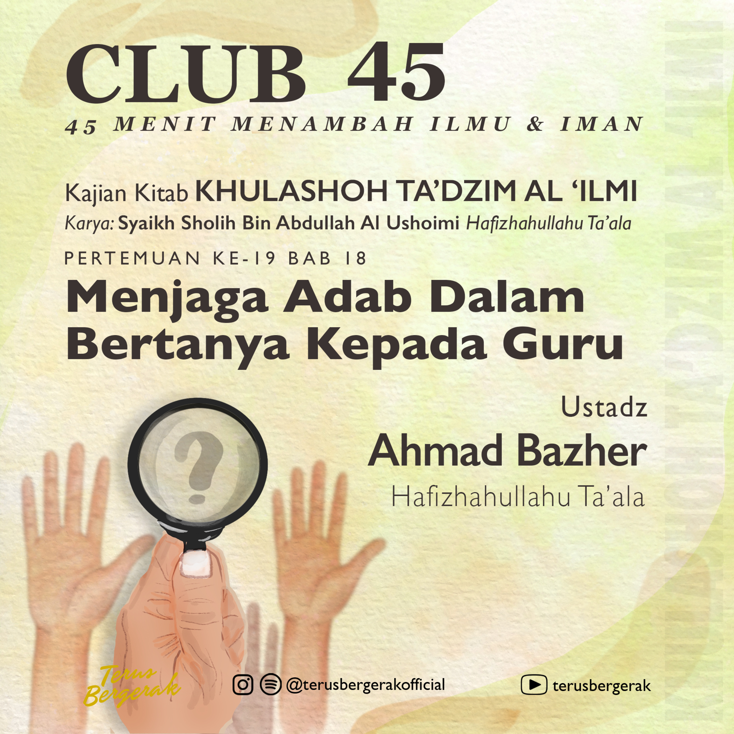 TERUS BERGERAK