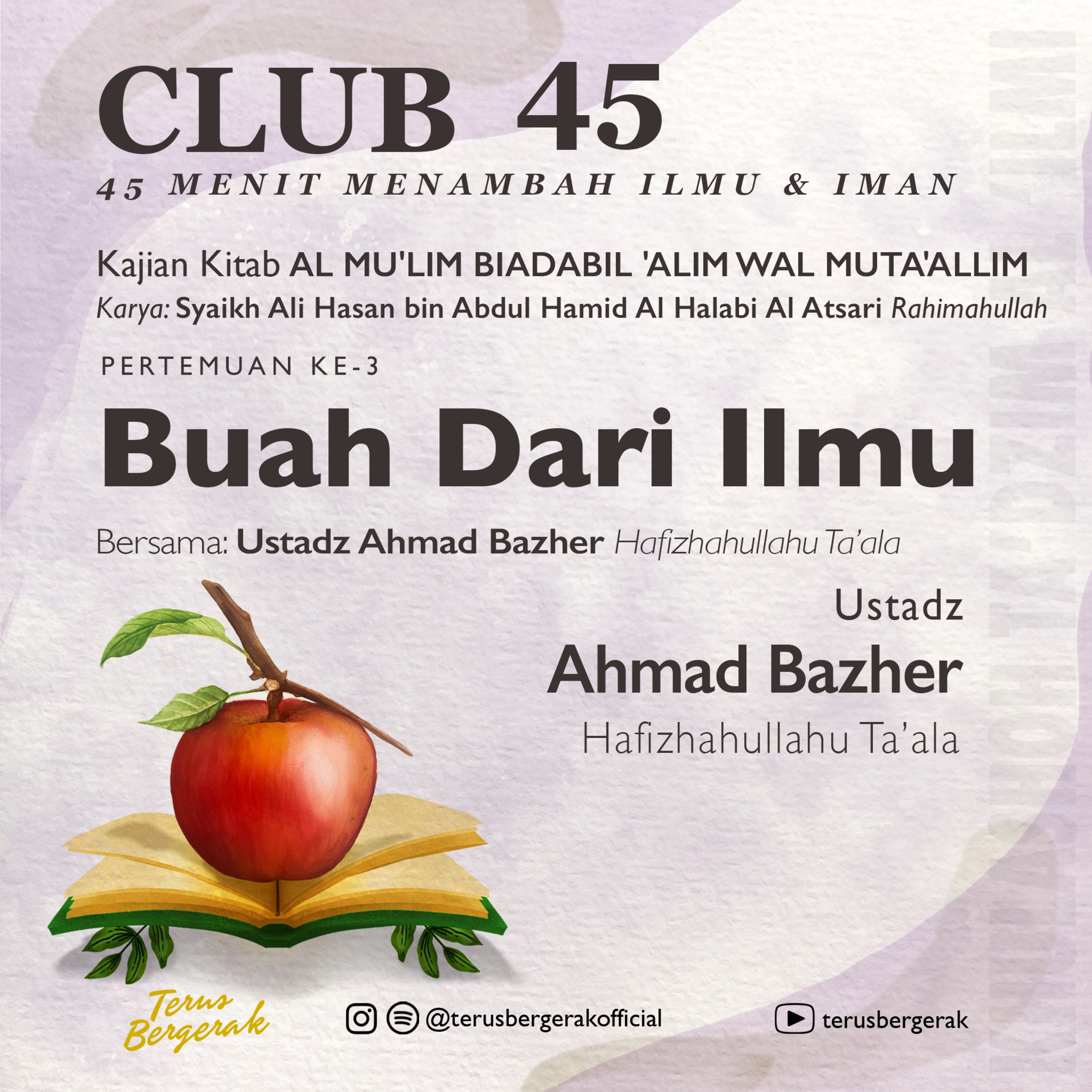 TERUS BERGERAK