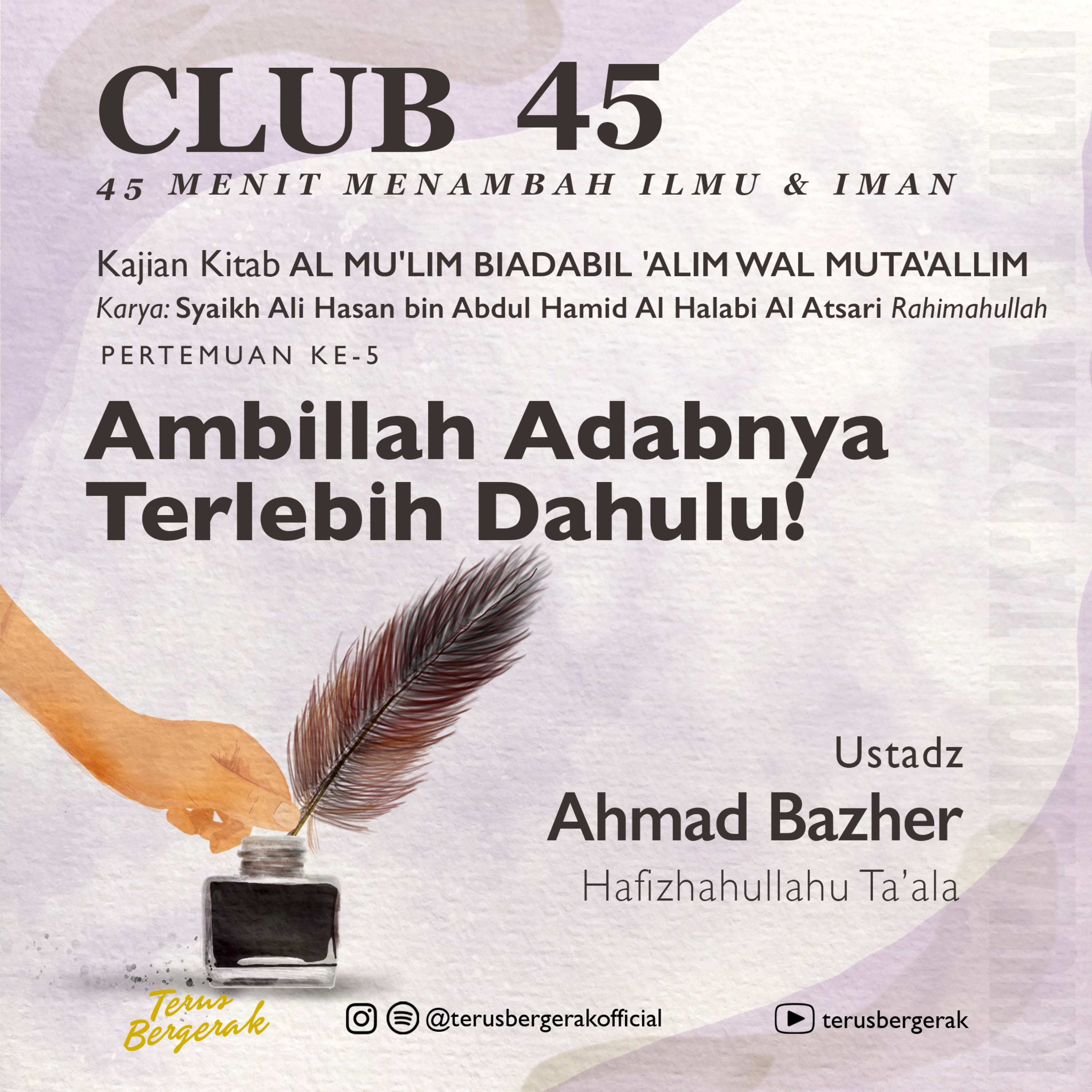TERUS BERGERAK