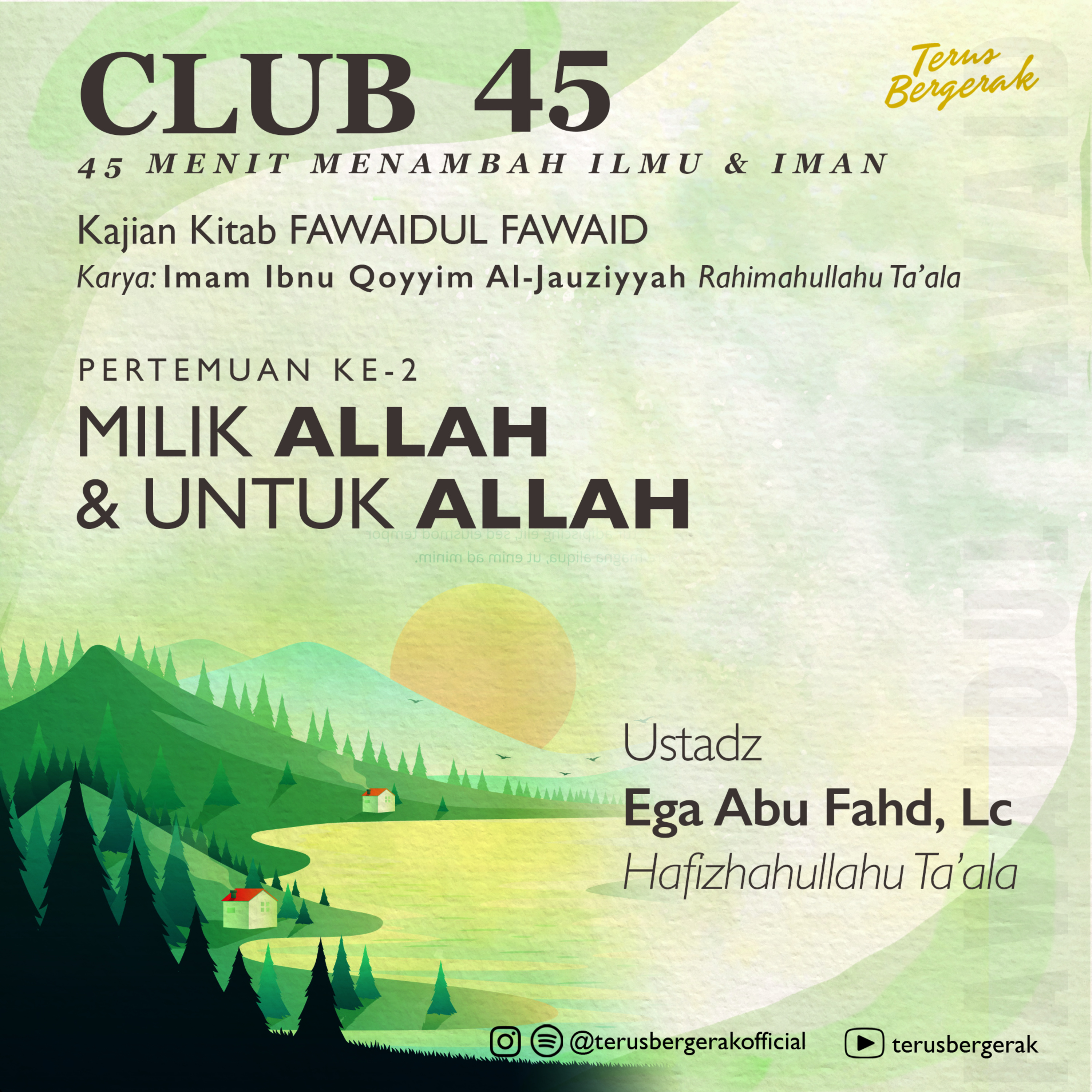 TERUS BERGERAK
