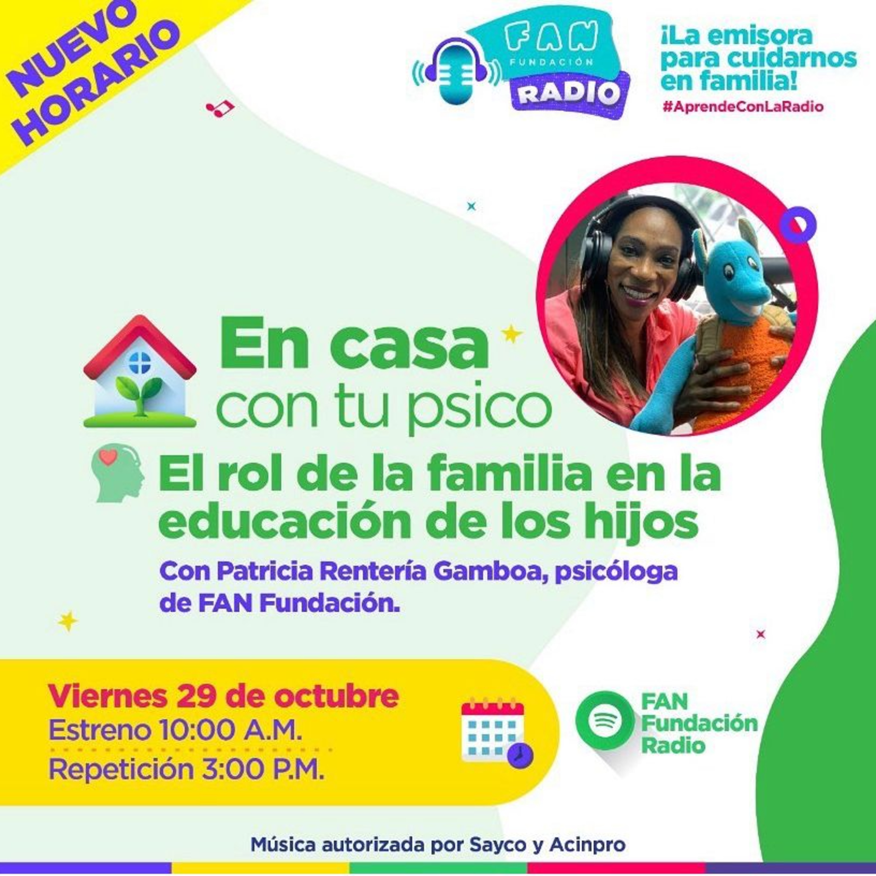 FAN fundación radio - La emisora para cuidarnos en familia