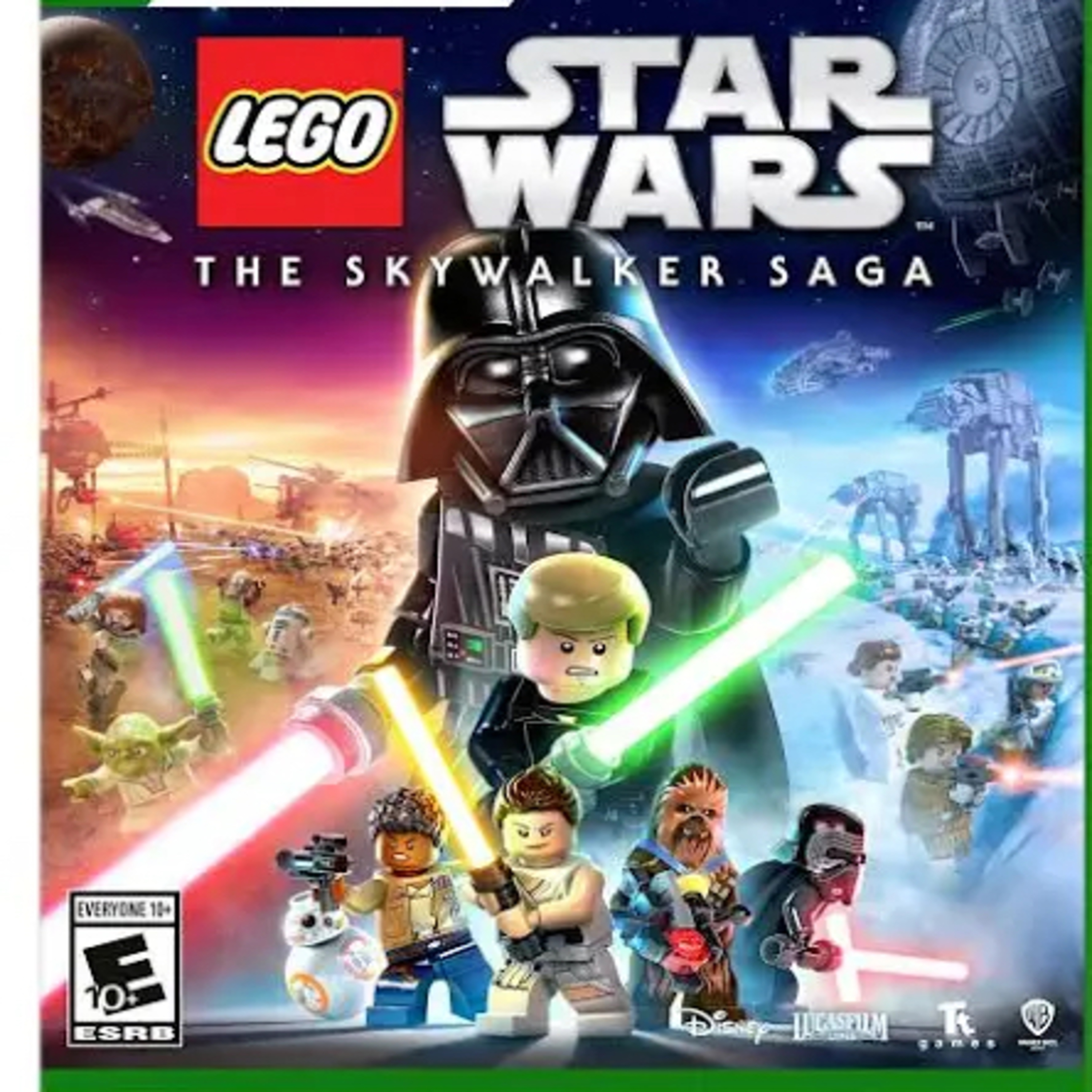 Lego Star Wars episode artwork